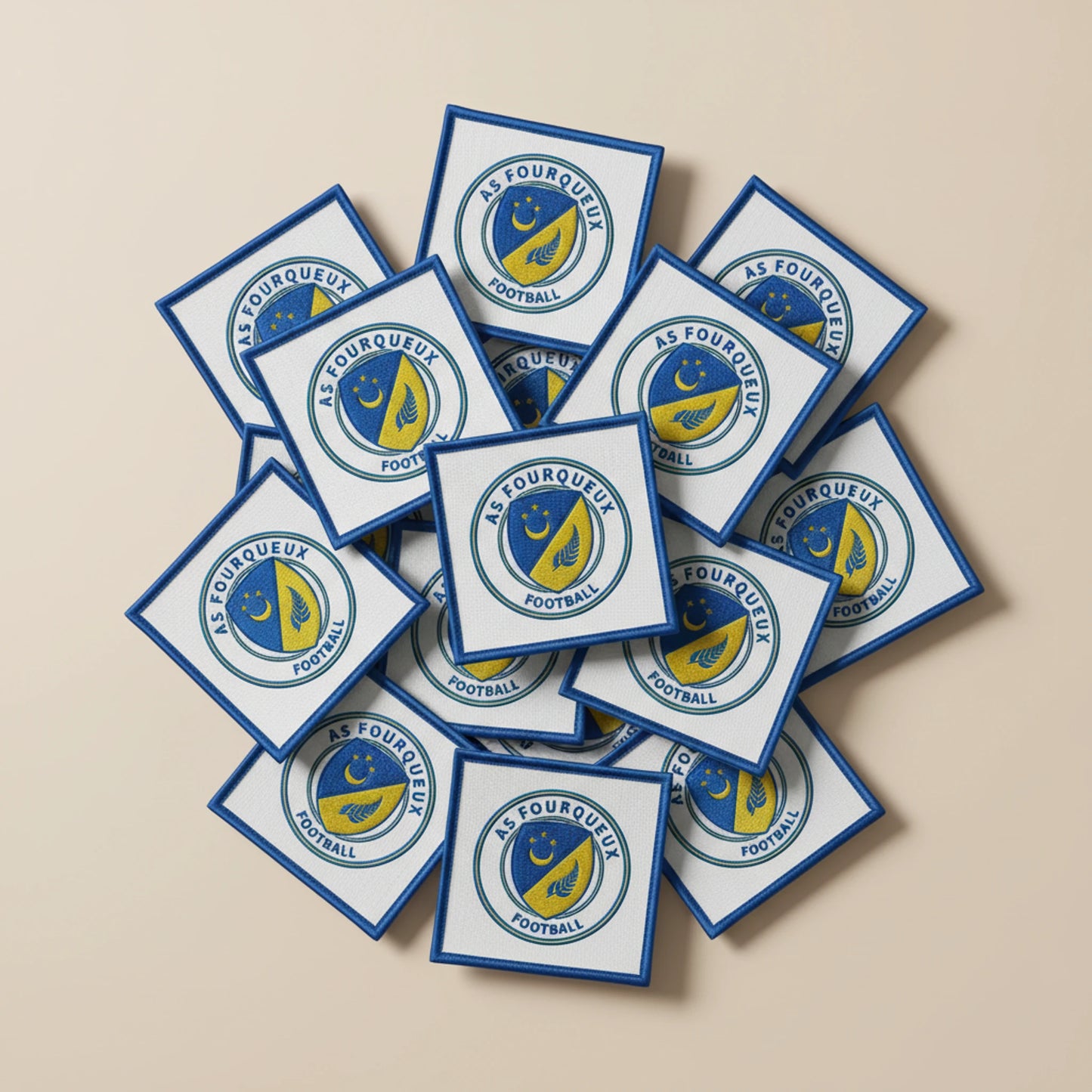Dos velcro patch brodé PPATCH