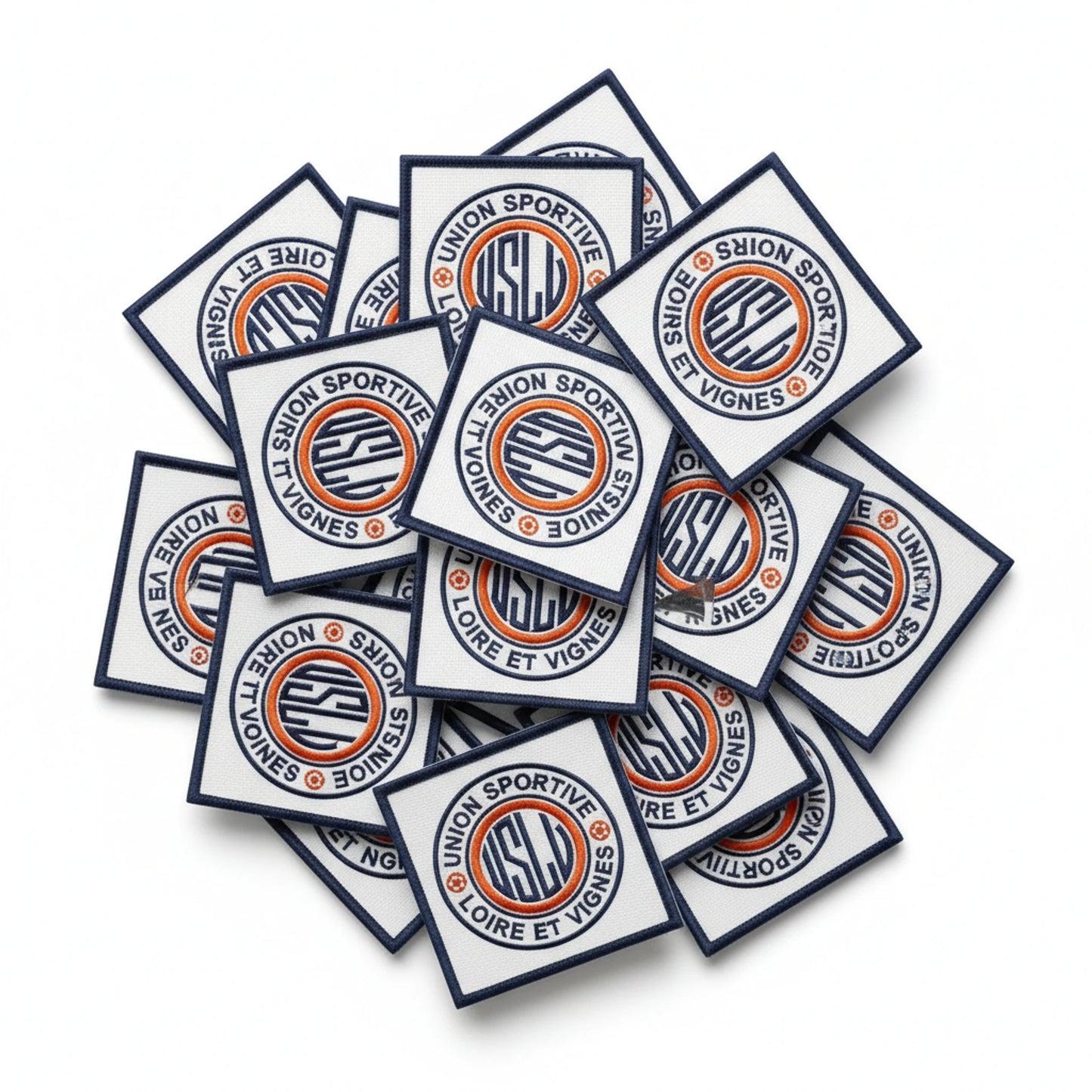 Dos velcro patch brodé PPATCH