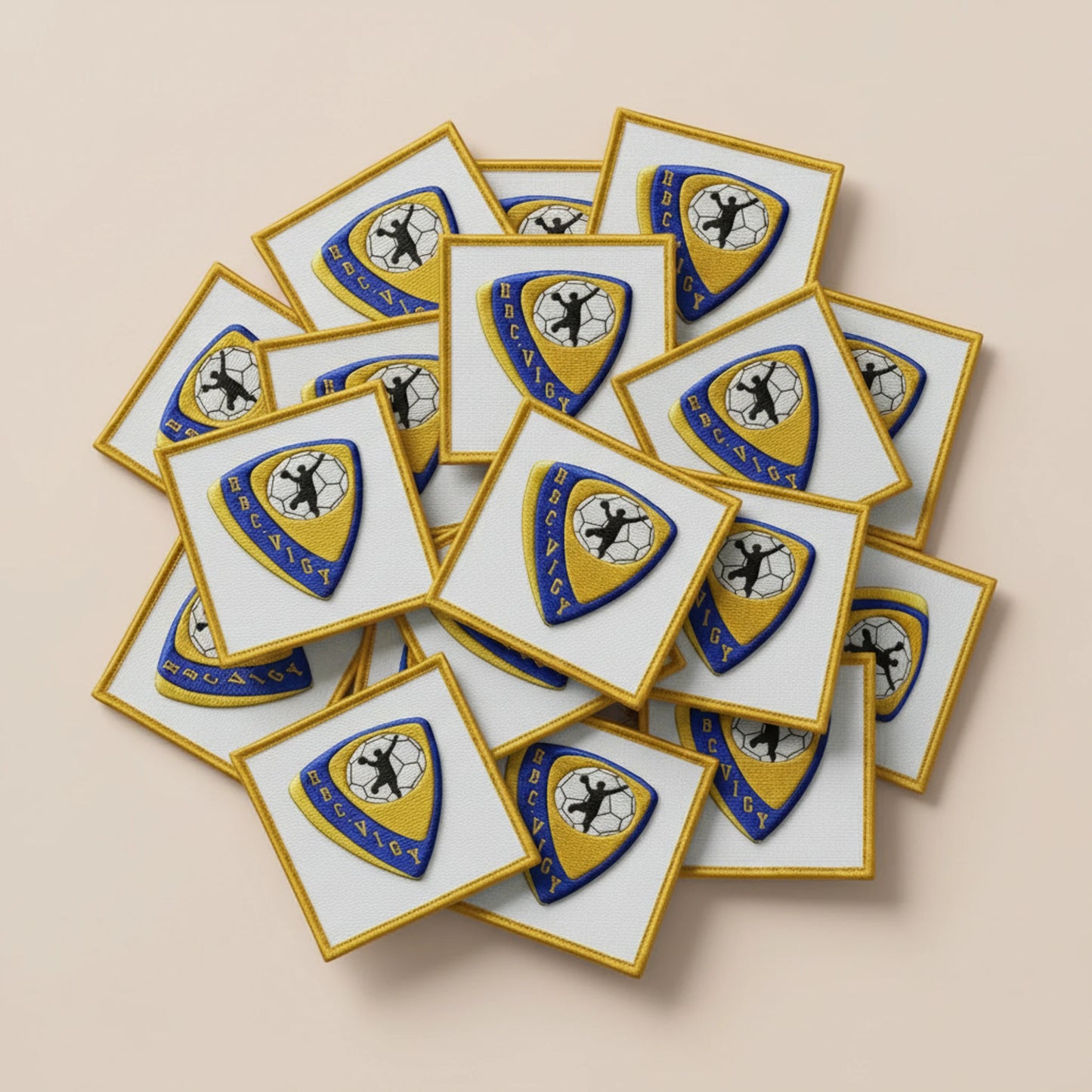 Dos velcro patch brodé PPATCH