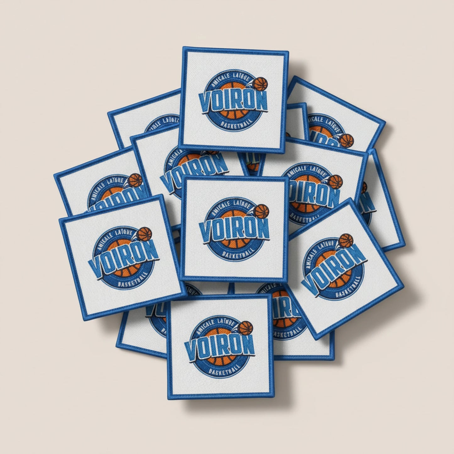 Dos velcro patch brodé PPATCH