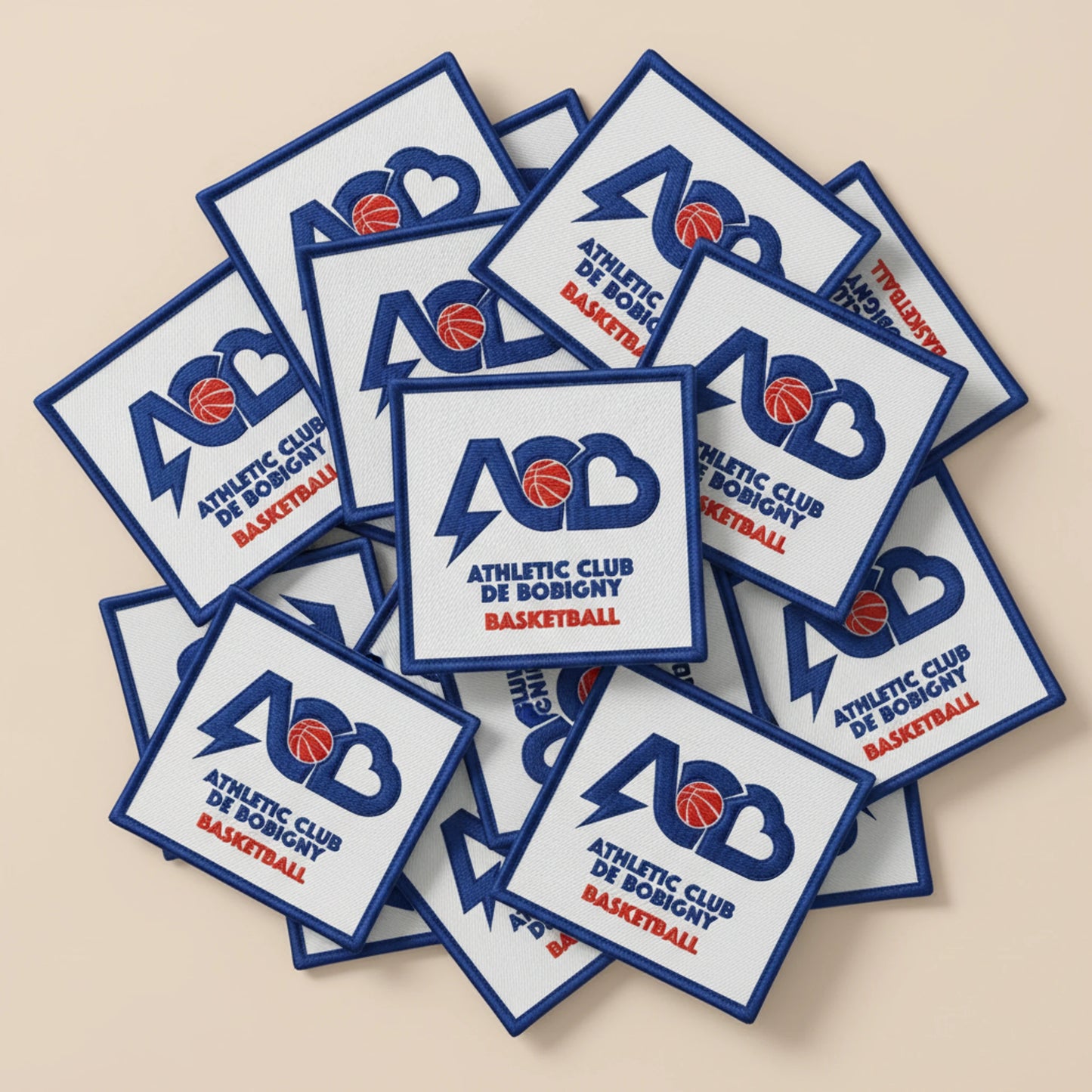 Dos velcro patch brodé PPATCH