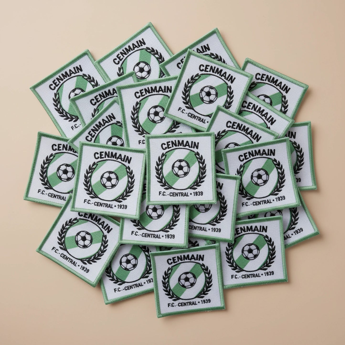 Dos velcro patch brodé PPATCH