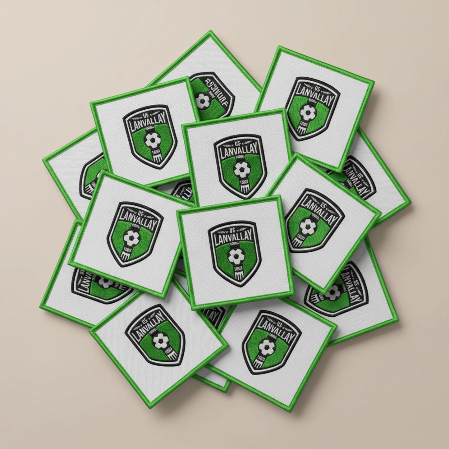 Dos velcro patch brodé PPATCH