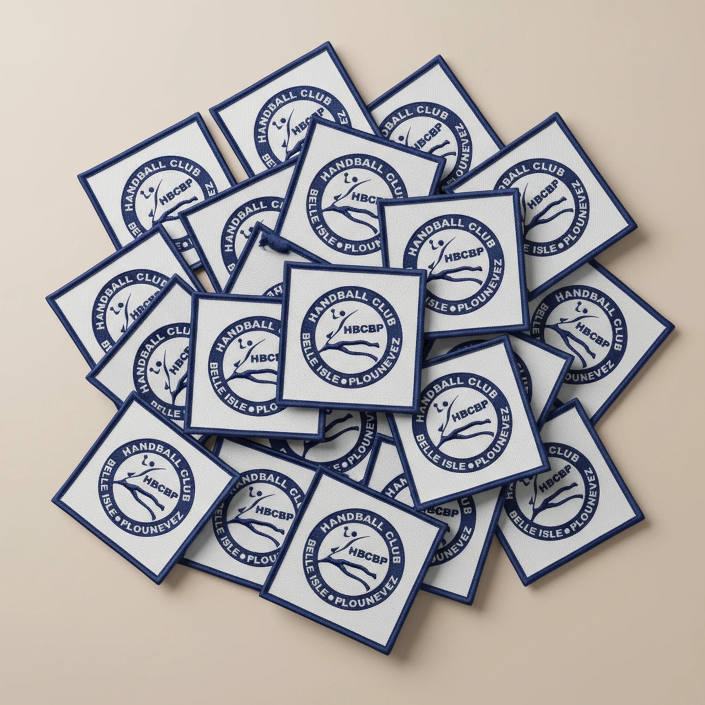 Dos velcro patch brodé PPATCH