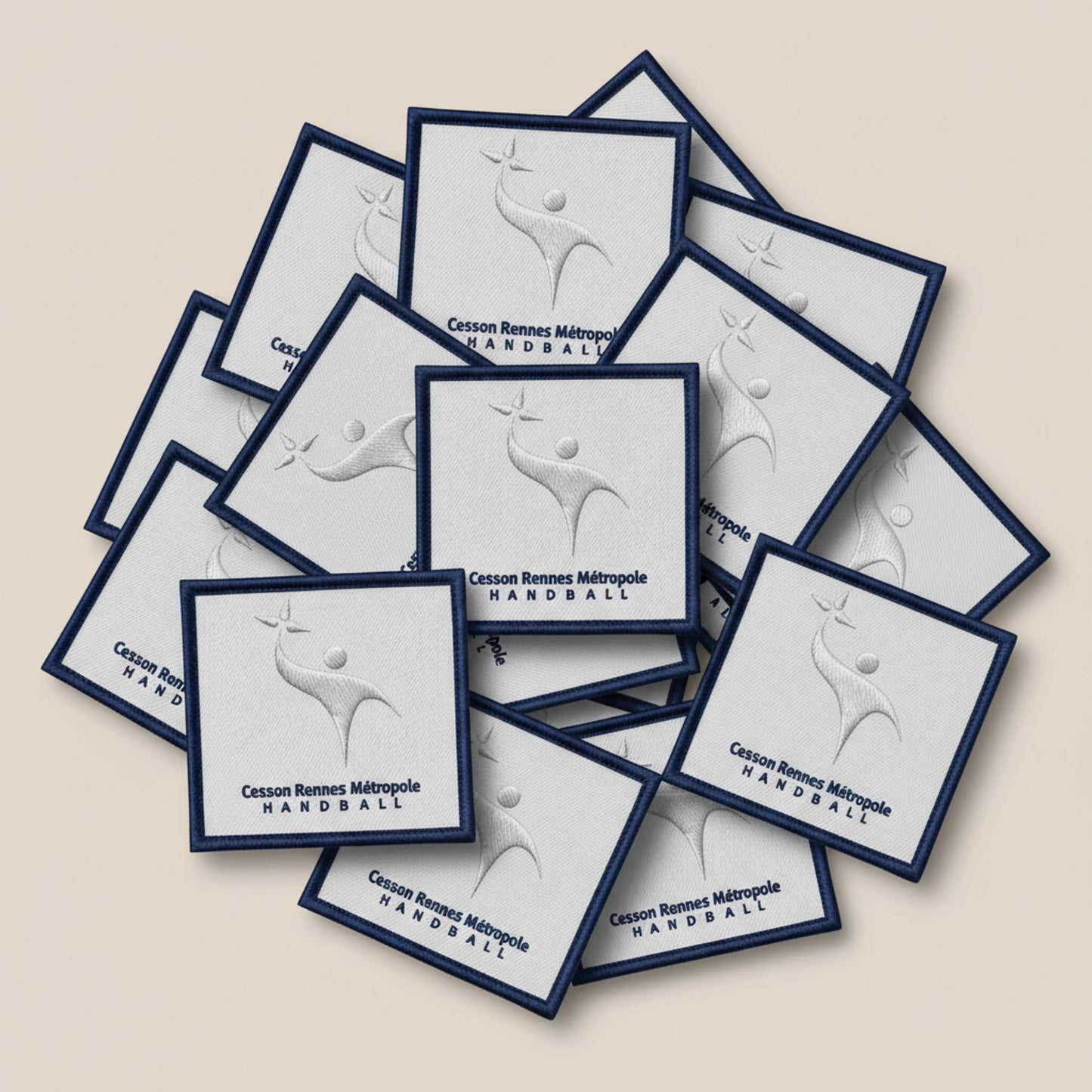 Cesson Rennes Metropole HB - Dos velcro
