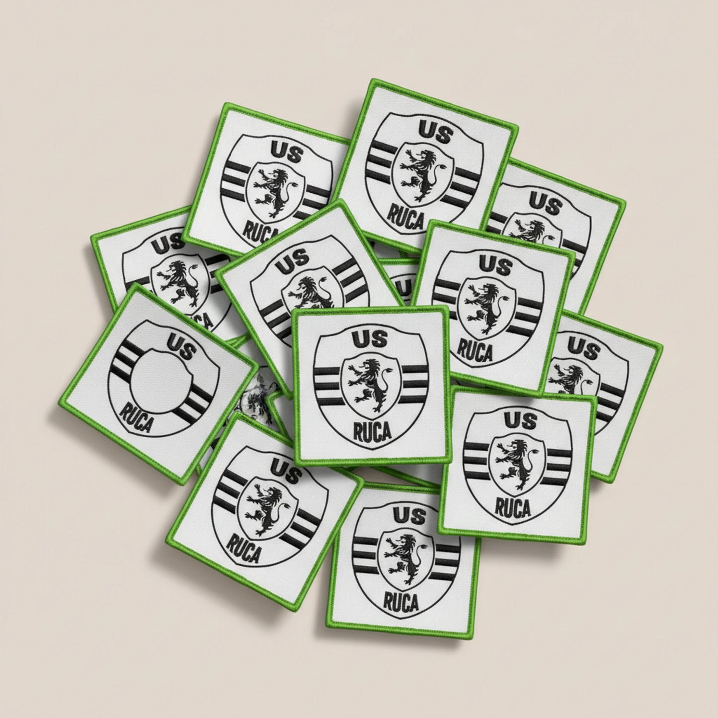 Dos velcro patch brodé PPATCH
