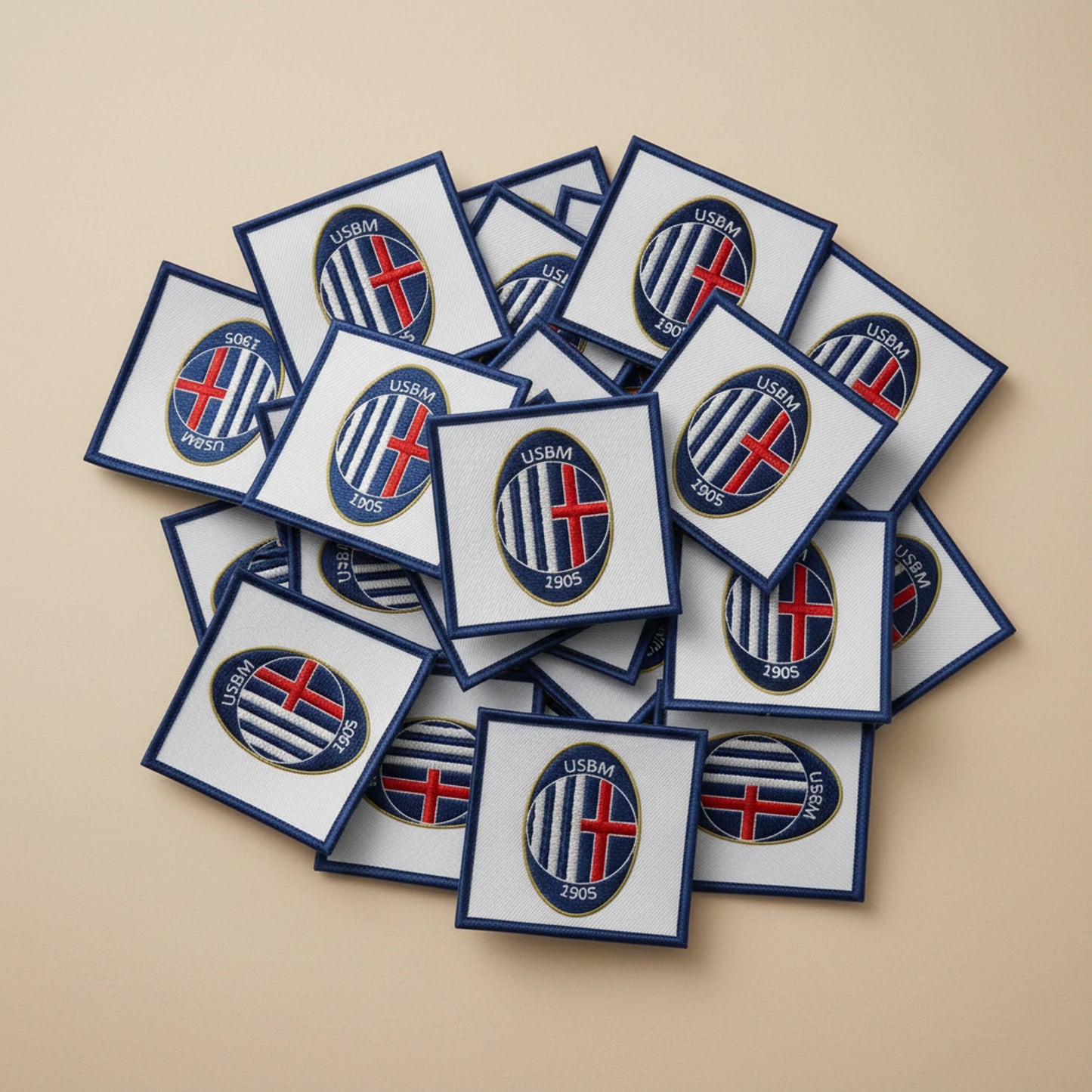 Dos velcro patch brodé PPATCH
