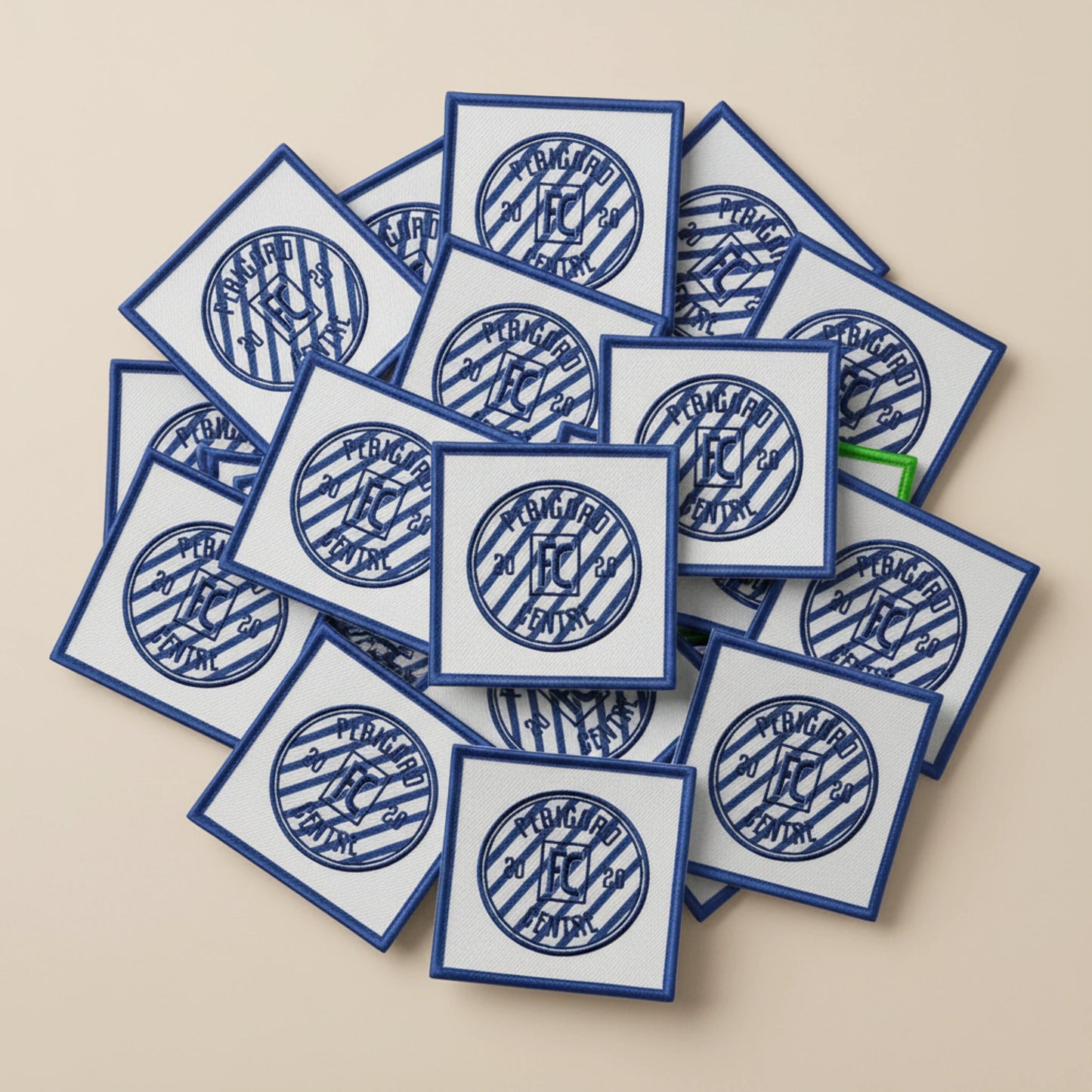Dos velcro patch brodé PPATCH