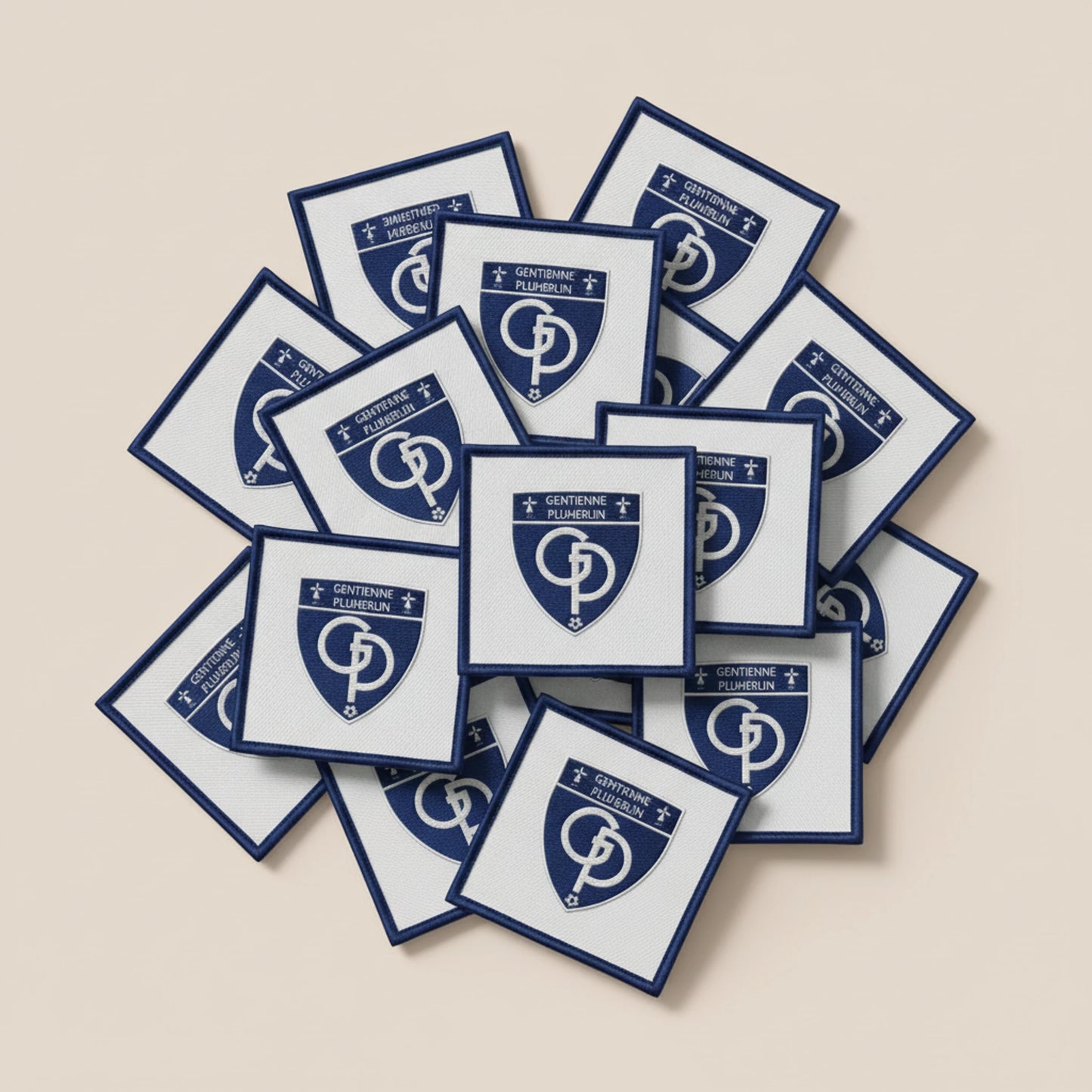 Dos velcro patch brodé PPATCH