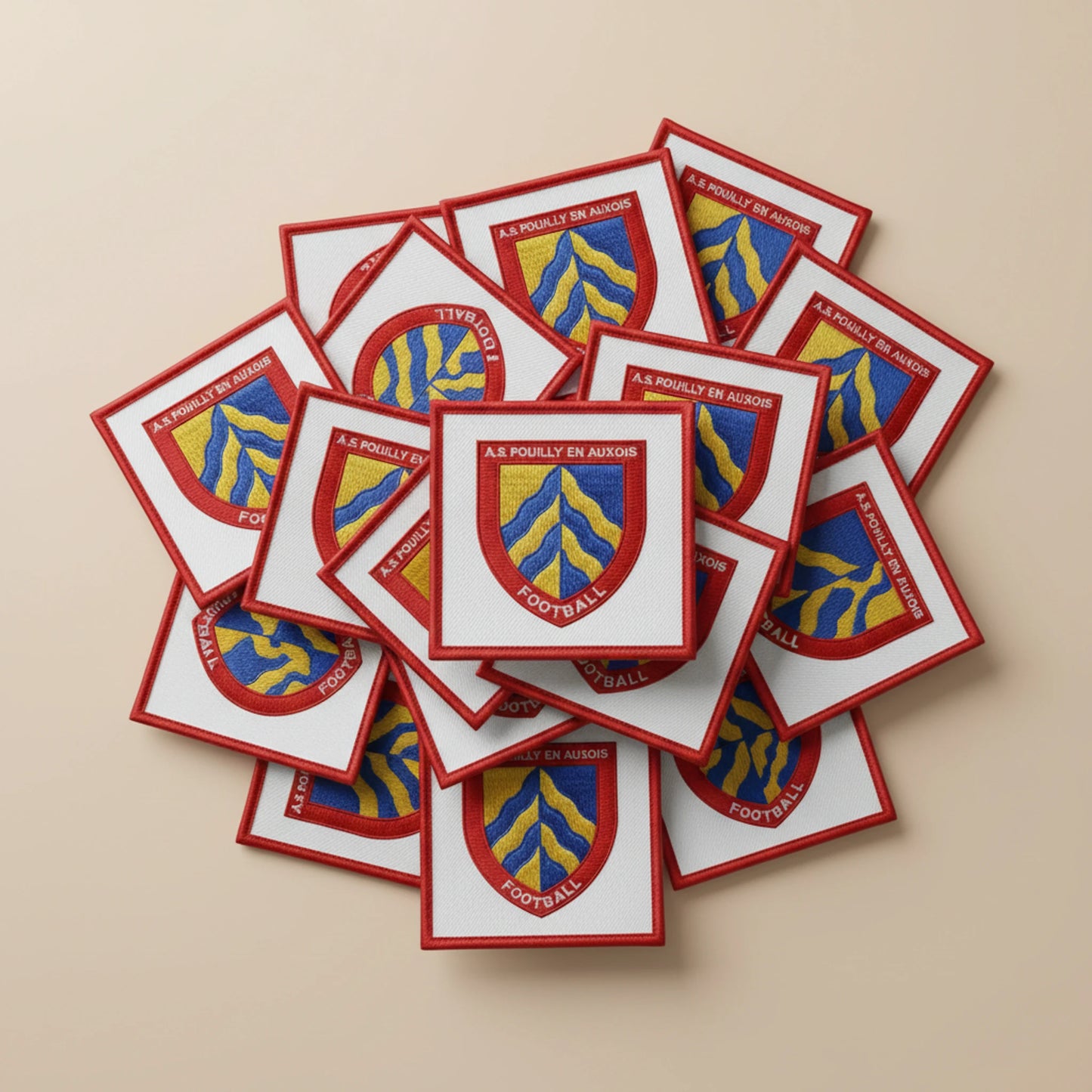 Dos velcro patch brodé PPATCH