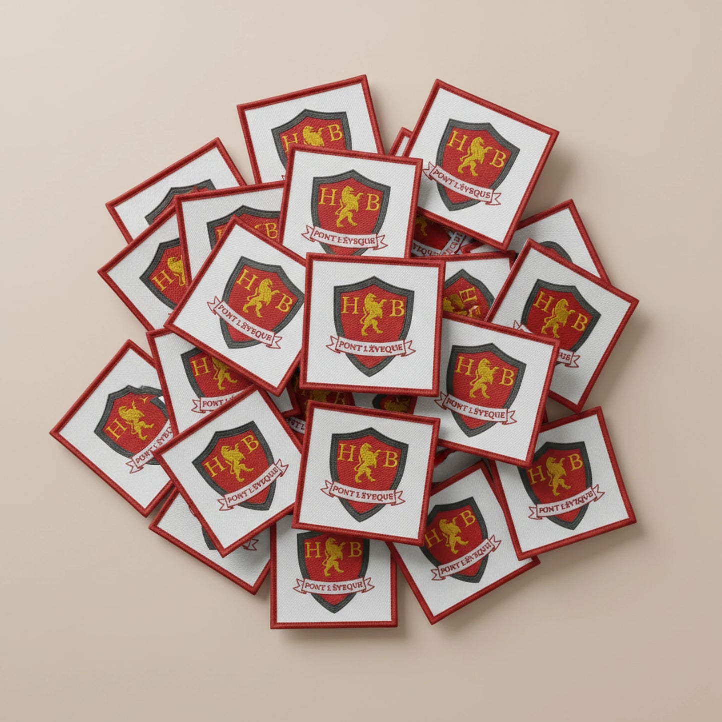 HANDBALL PONT L'EVEQUE - Dos velcro