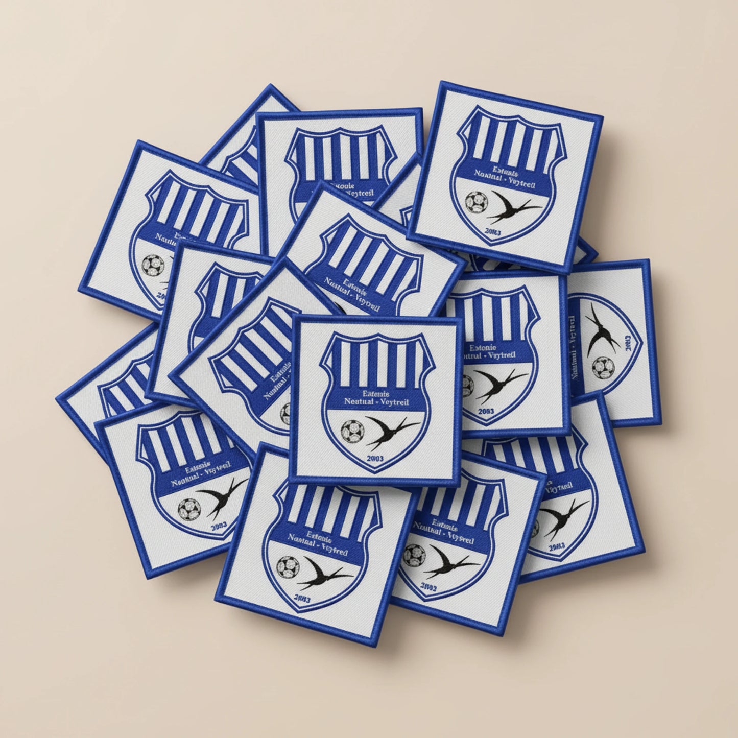 Dos velcro patch brodé PPATCH