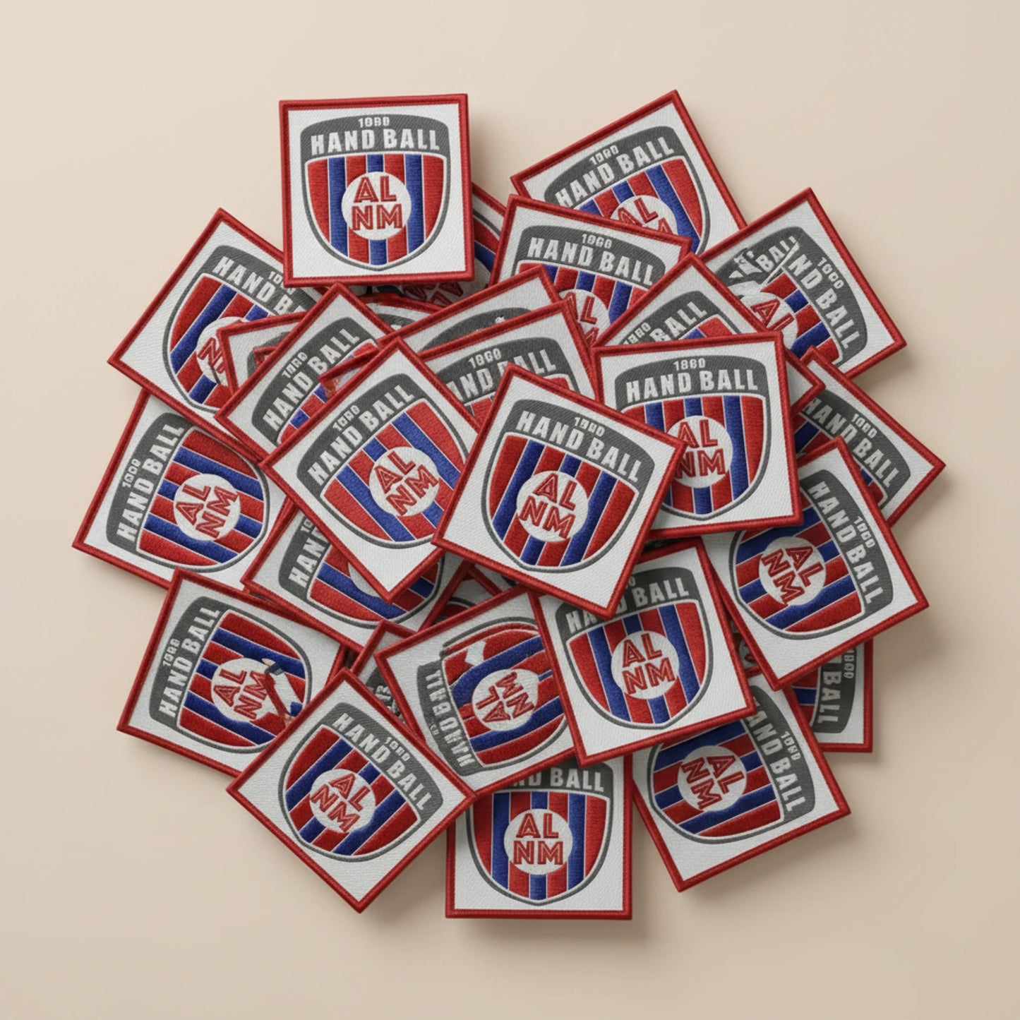 Dos velcro patch brodé PPATCH
