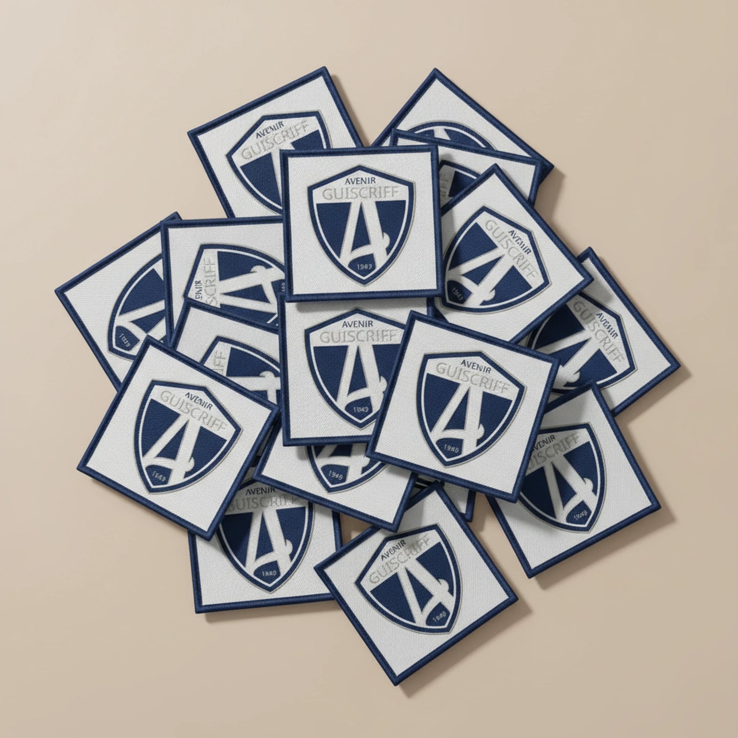 Dos velcro patch brodé PPATCH