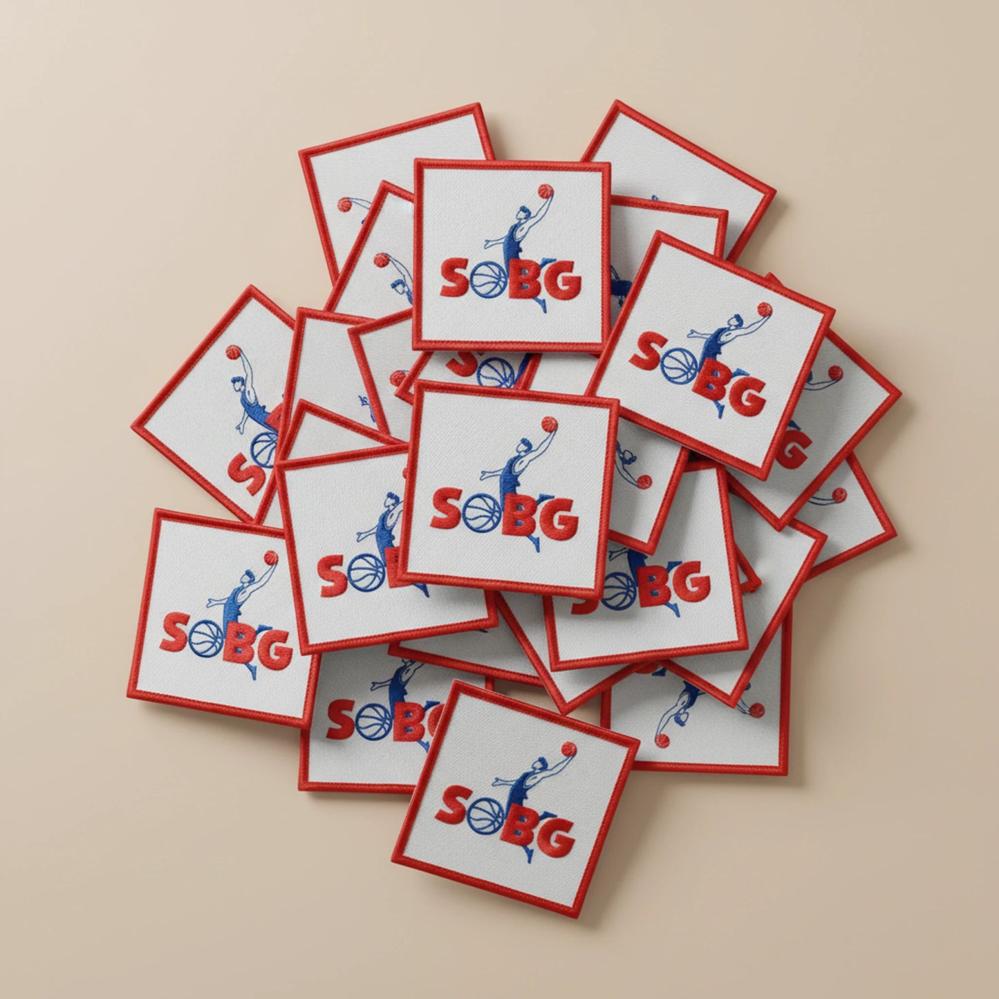 Dos velcro patch brodé PPATCH