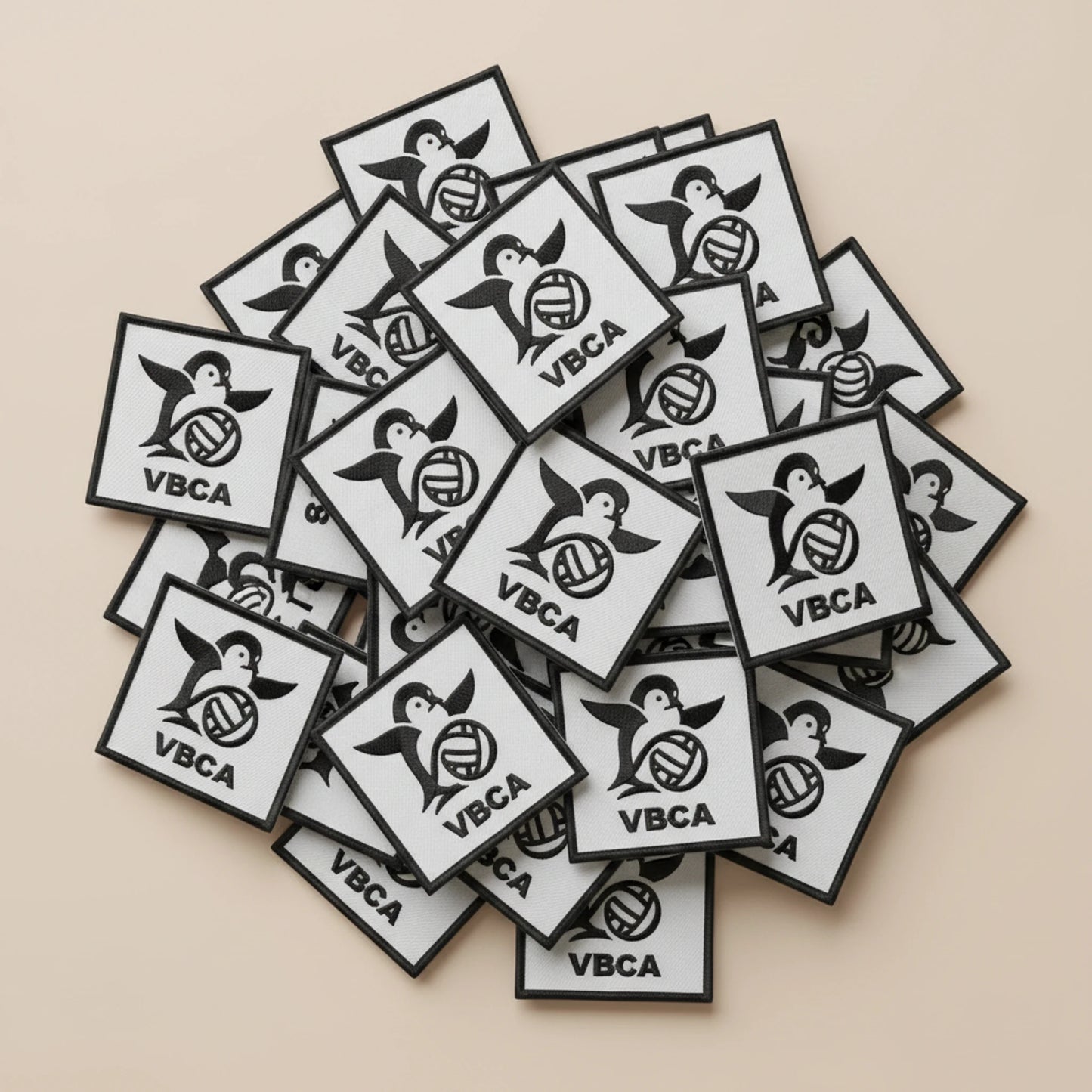 Dos velcro patch brodé PPATCH