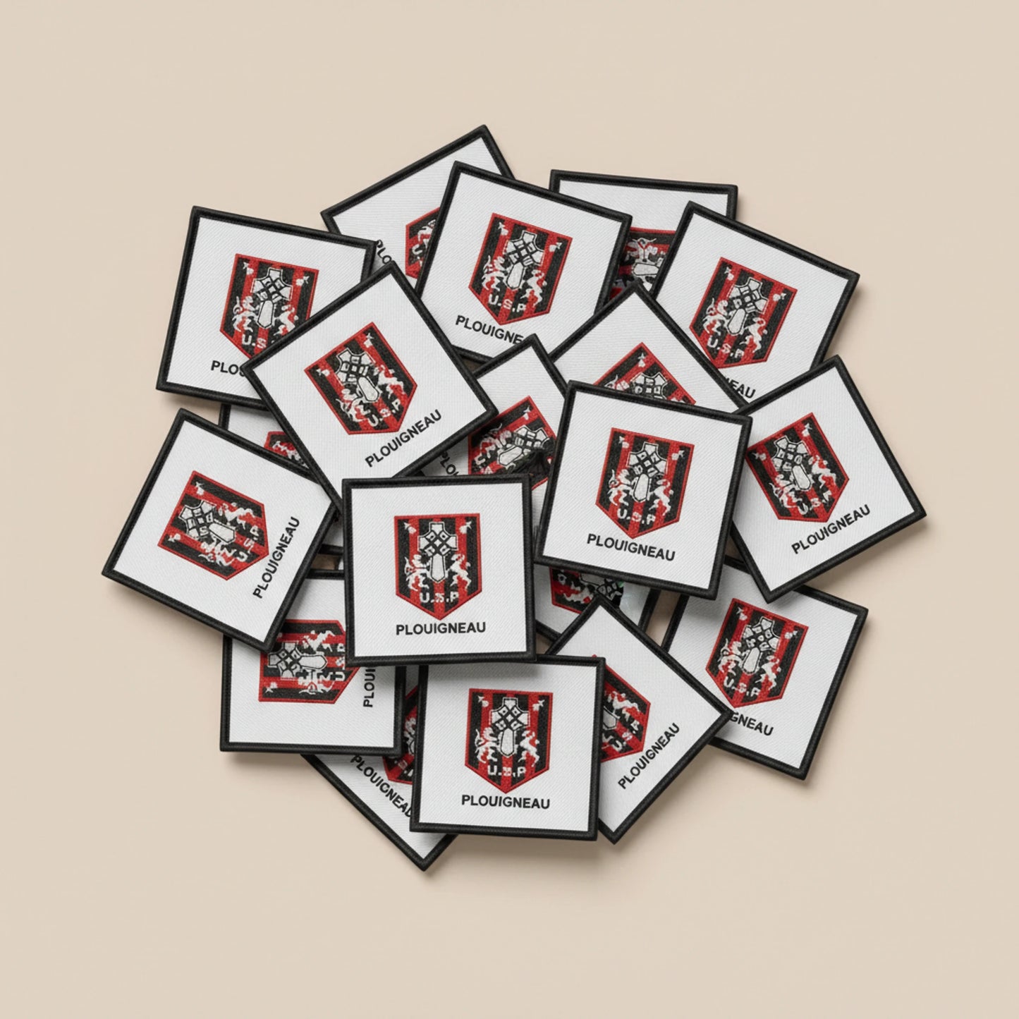 Dos velcro patch brodé PPATCH
