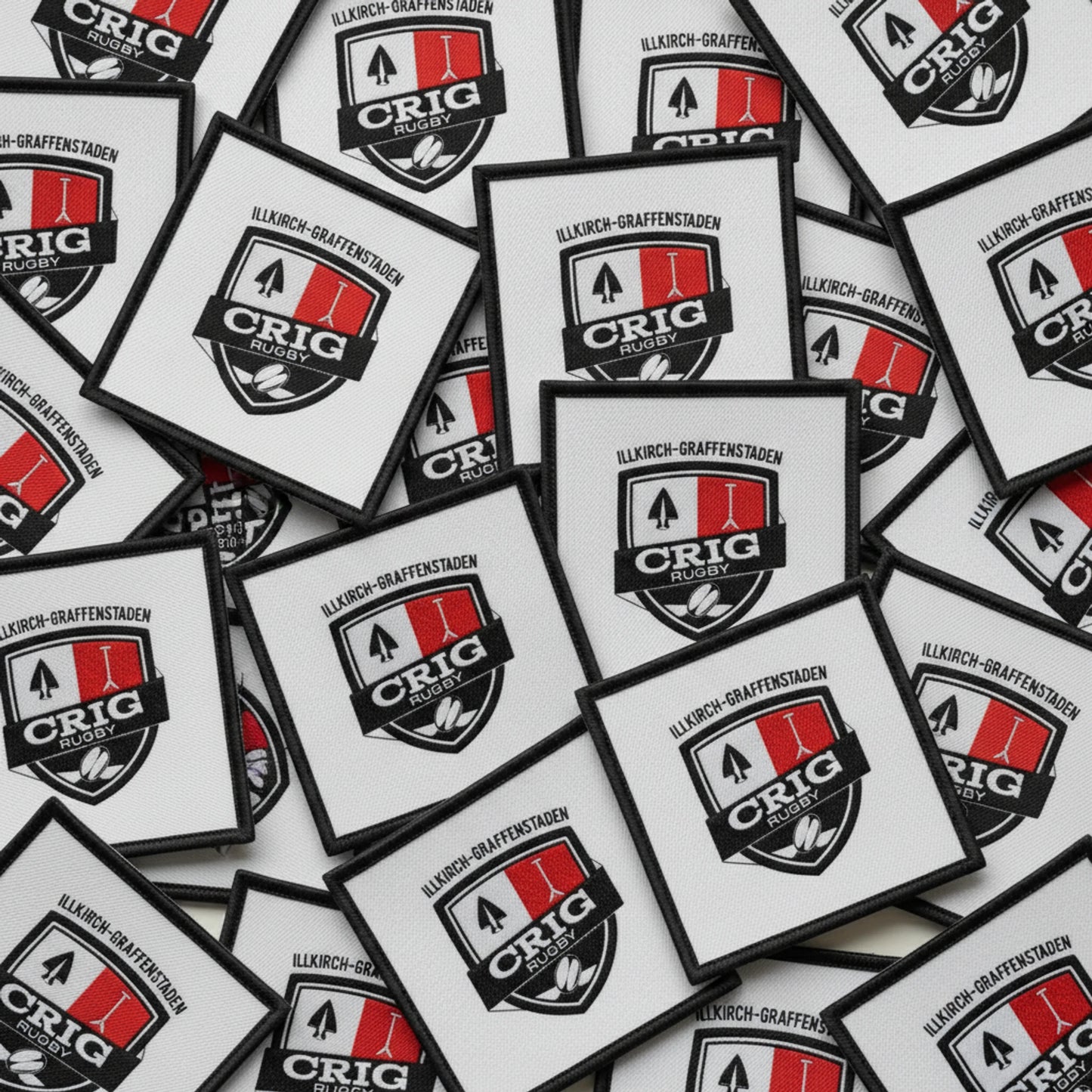 Dos velcro patch brodé PPATCH