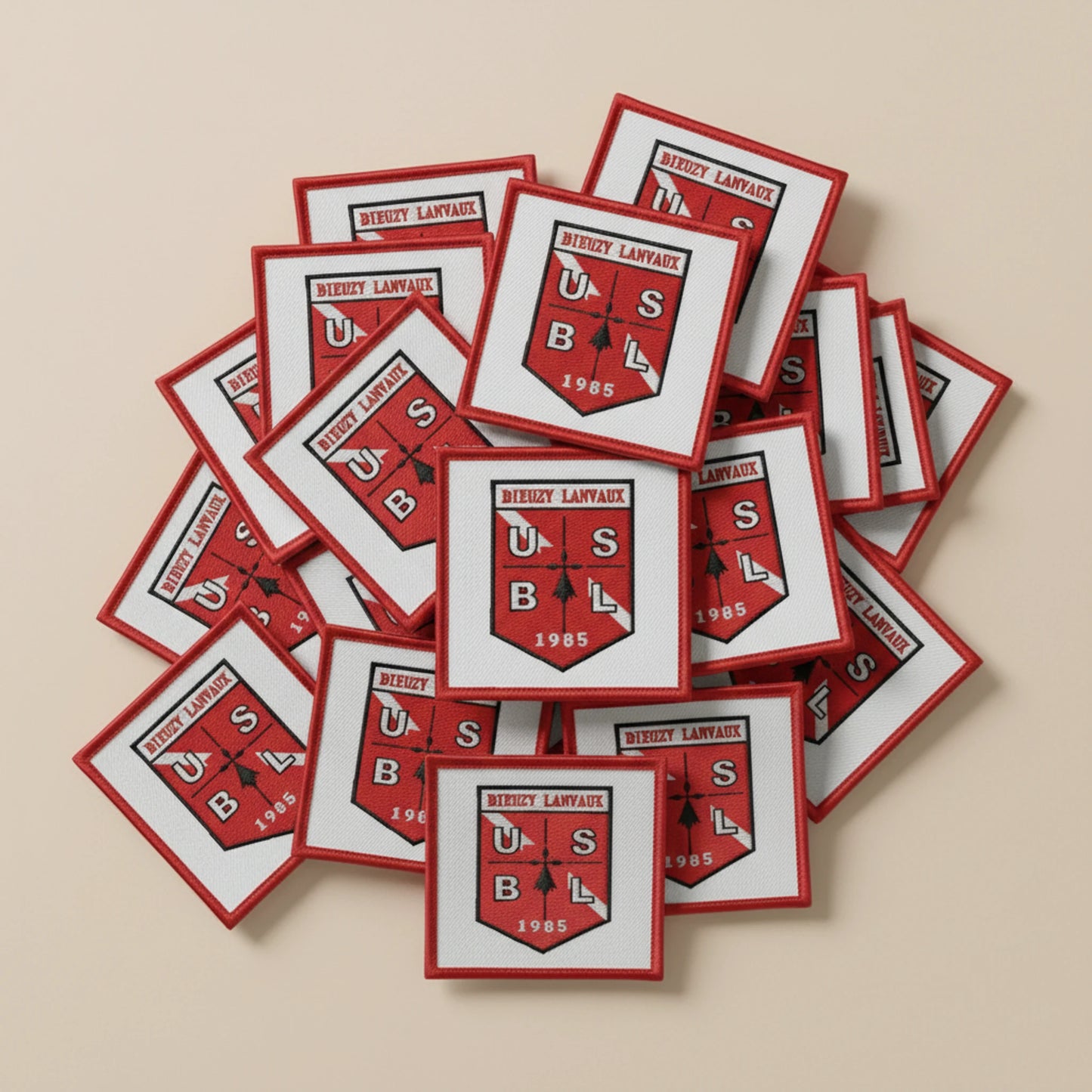 Dos velcro patch brodé PPATCH
