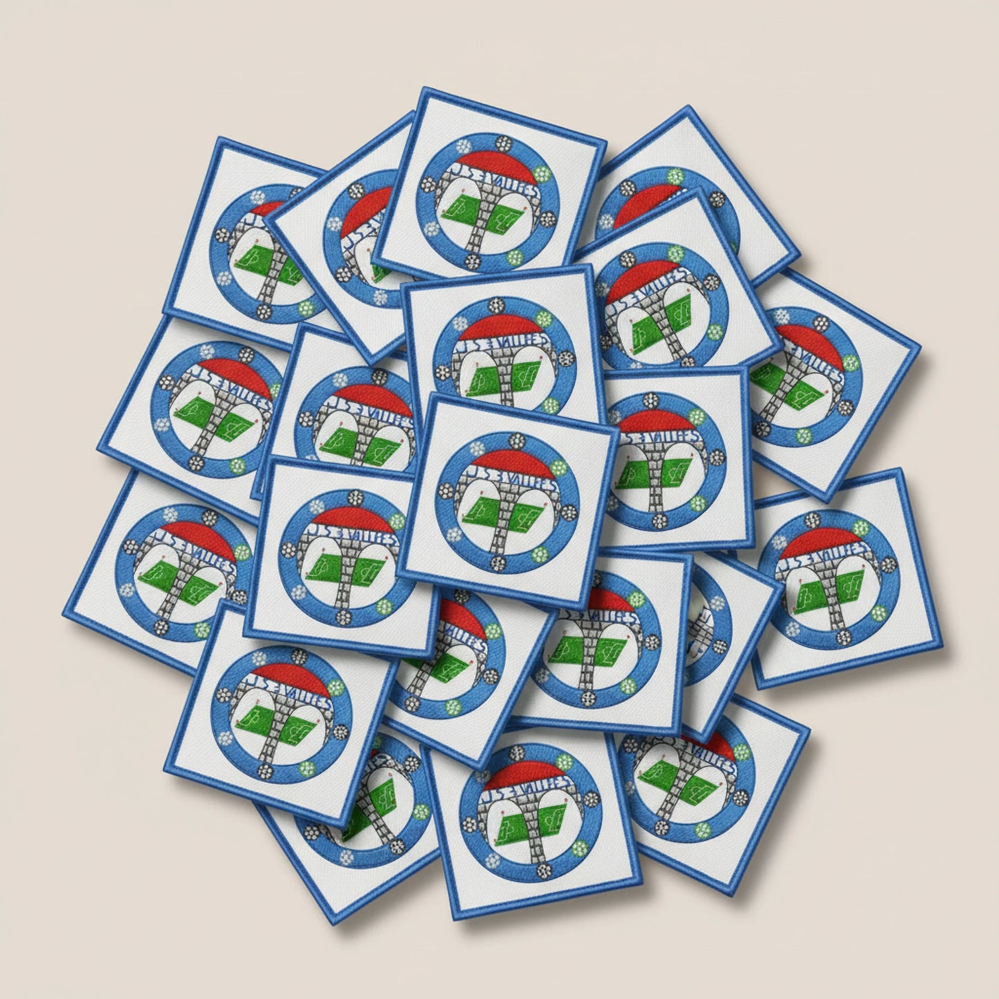 Dos velcro patch brodé PPATCH