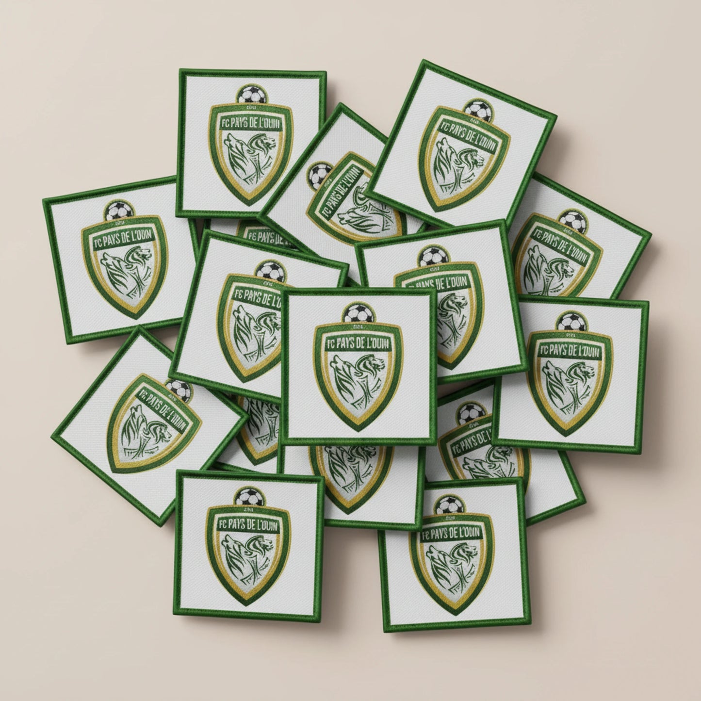 Dos velcro patch brodé PPATCH