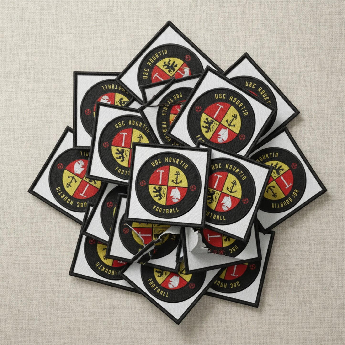 Dos velcro patch brodé PPATCH