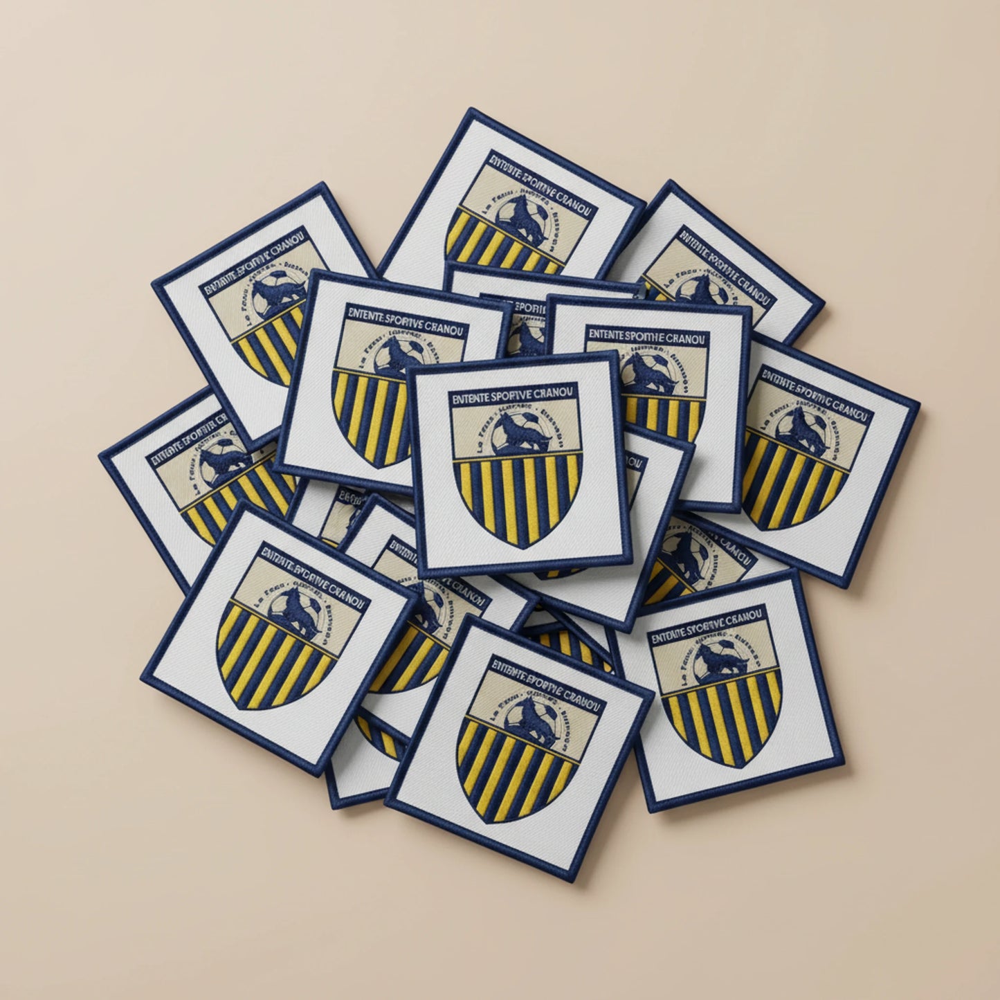 Dos velcro patch brodé PPATCH