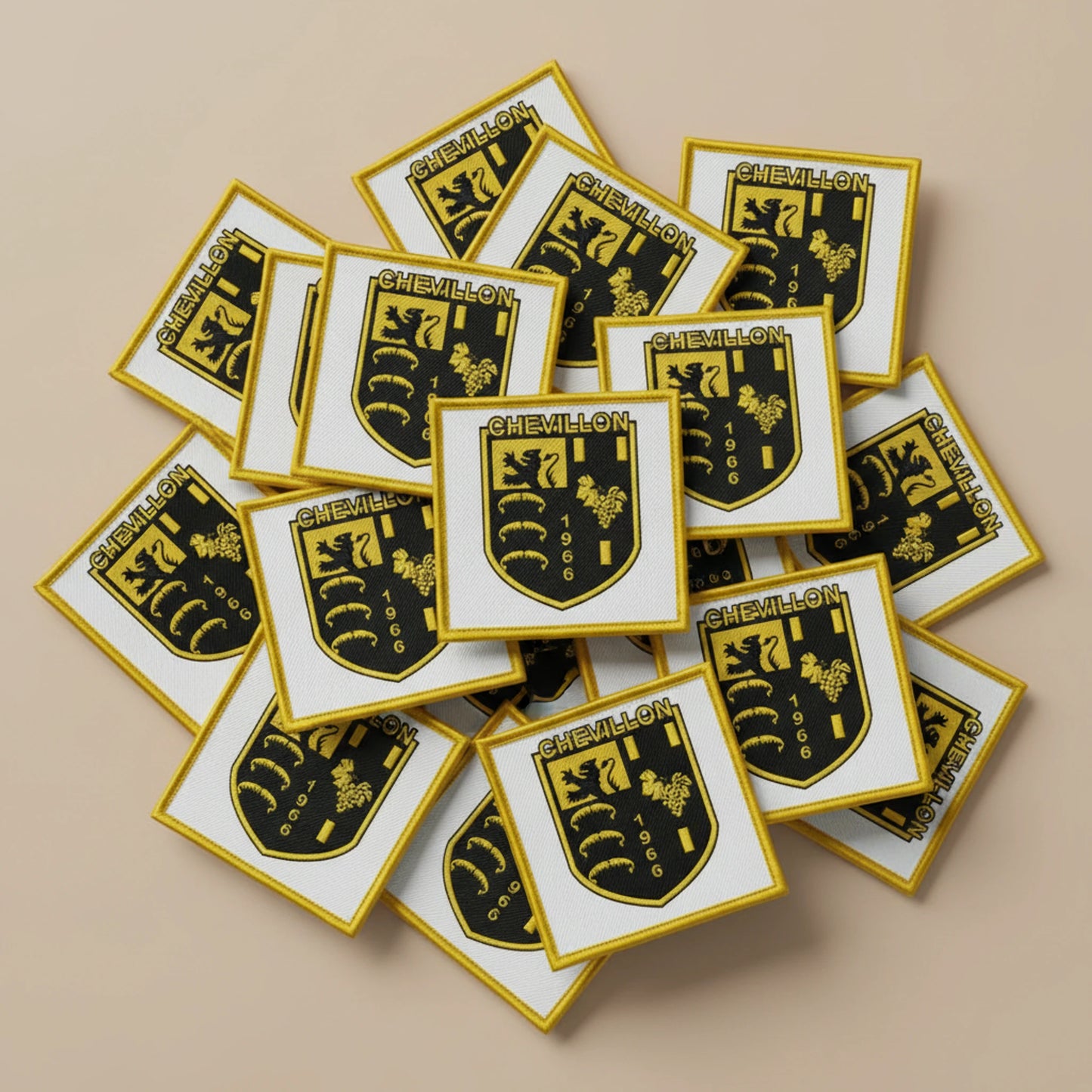 Dos velcro patch brodé PPATCH