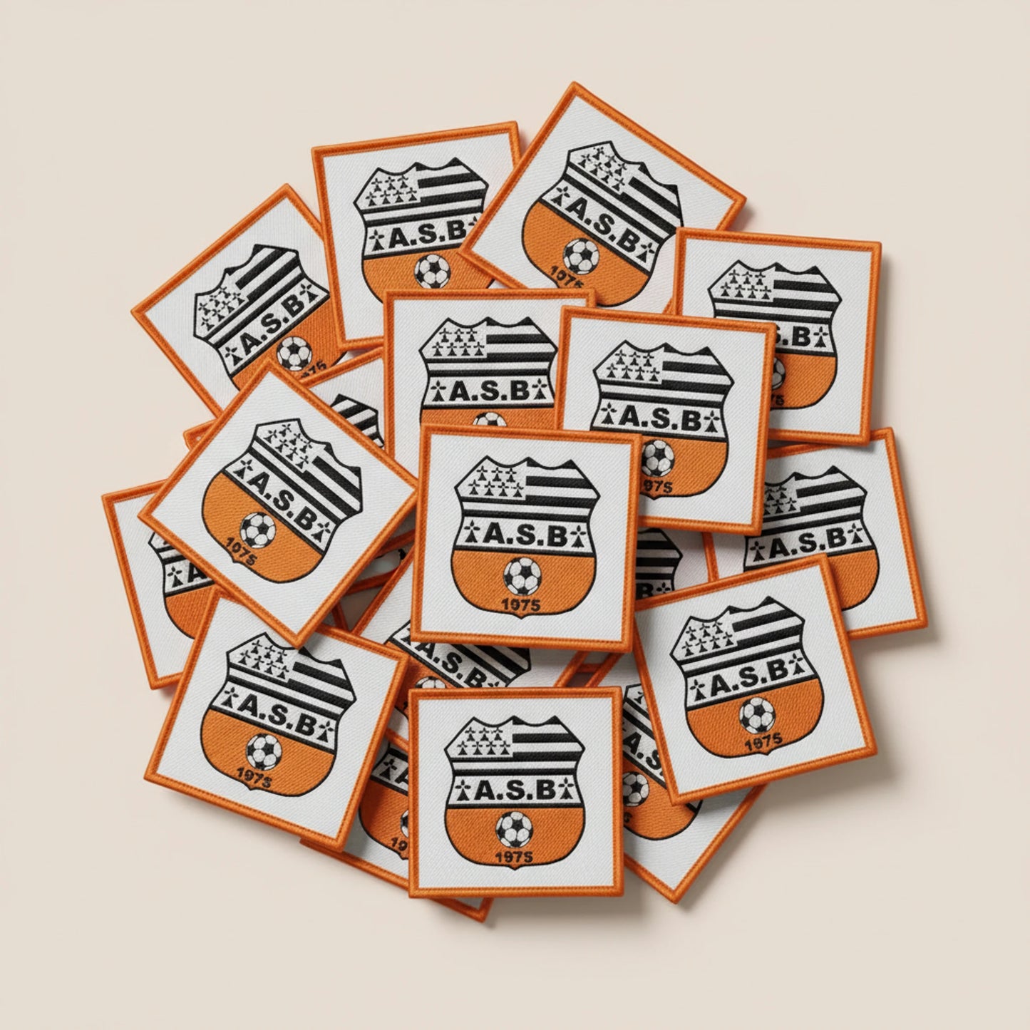 Dos velcro patch brodé PPATCH