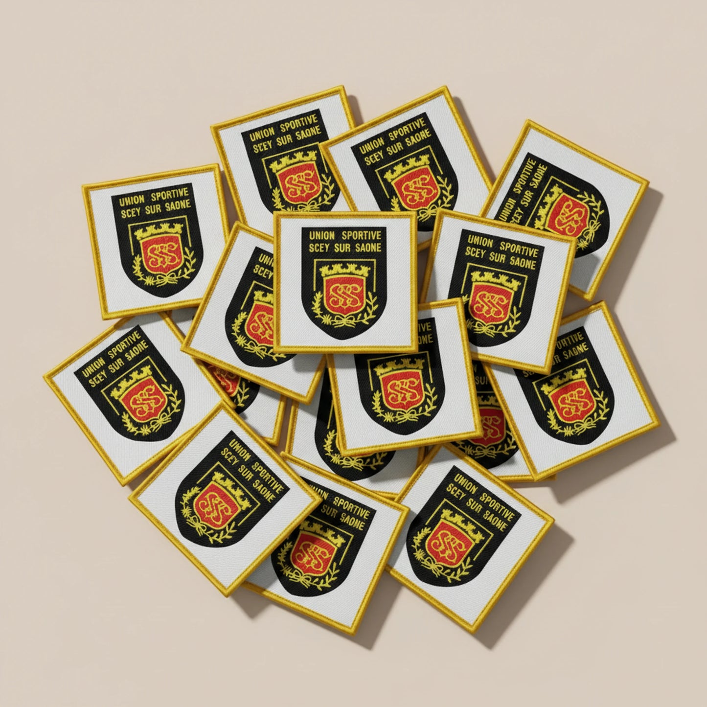 Dos velcro patch brodé PPATCH