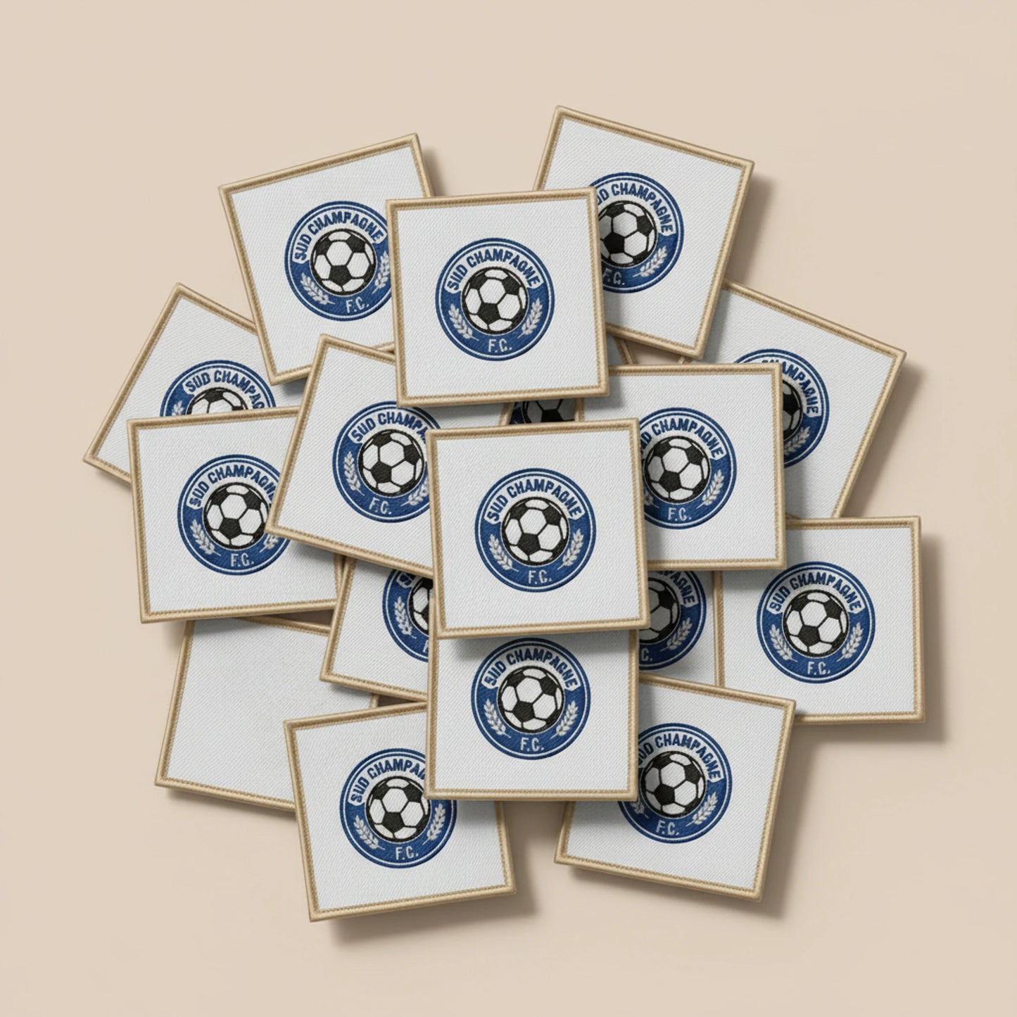 Dos velcro patch brodé PPATCH
