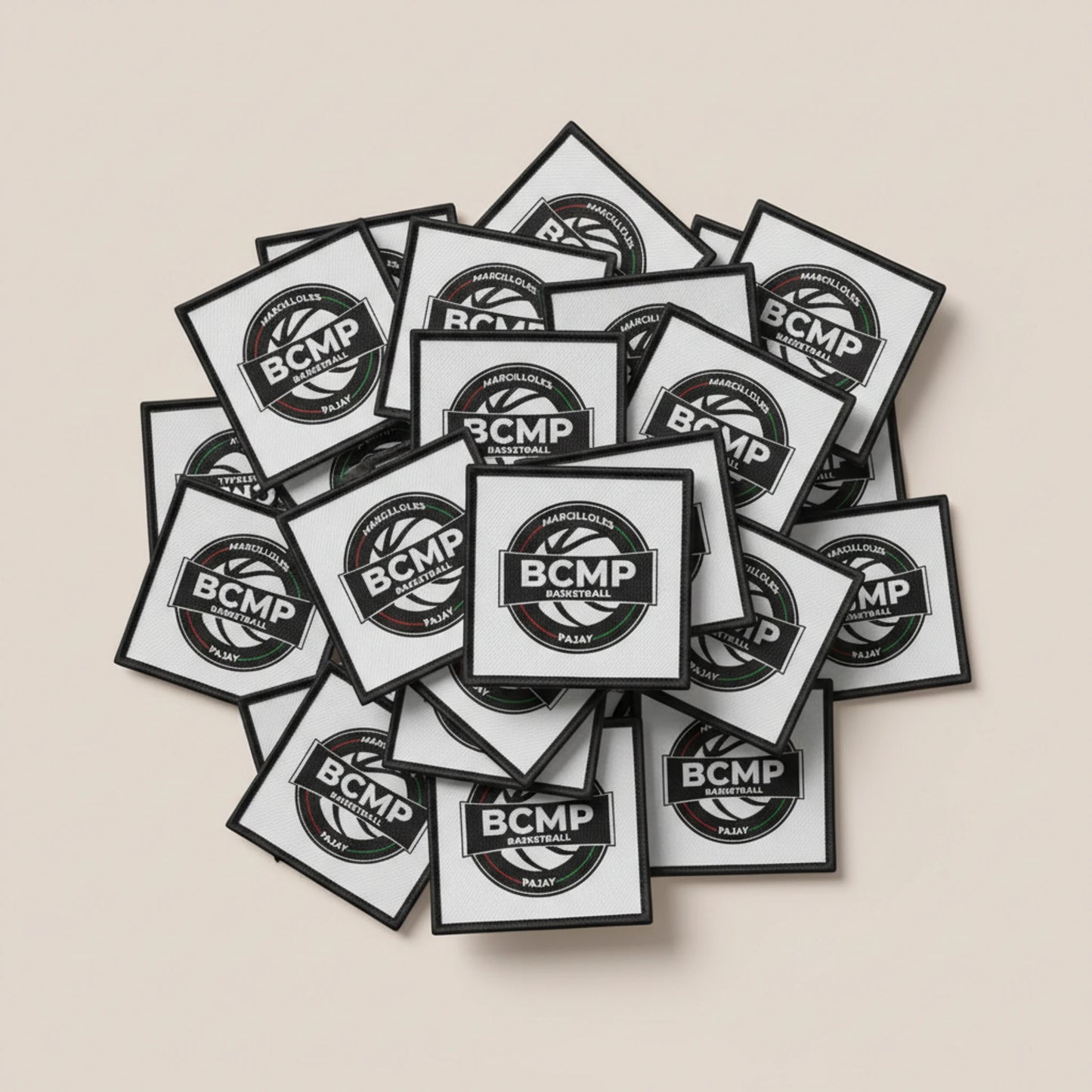 Dos velcro patch brodé PPATCH