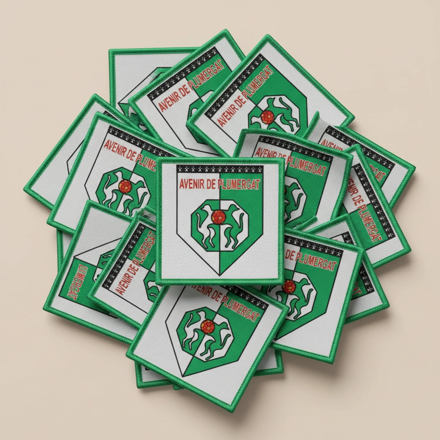 Dos velcro patch brodé PPATCH