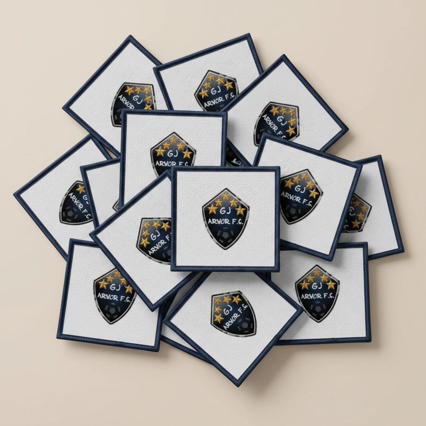 Dos velcro patch brodé PPATCH