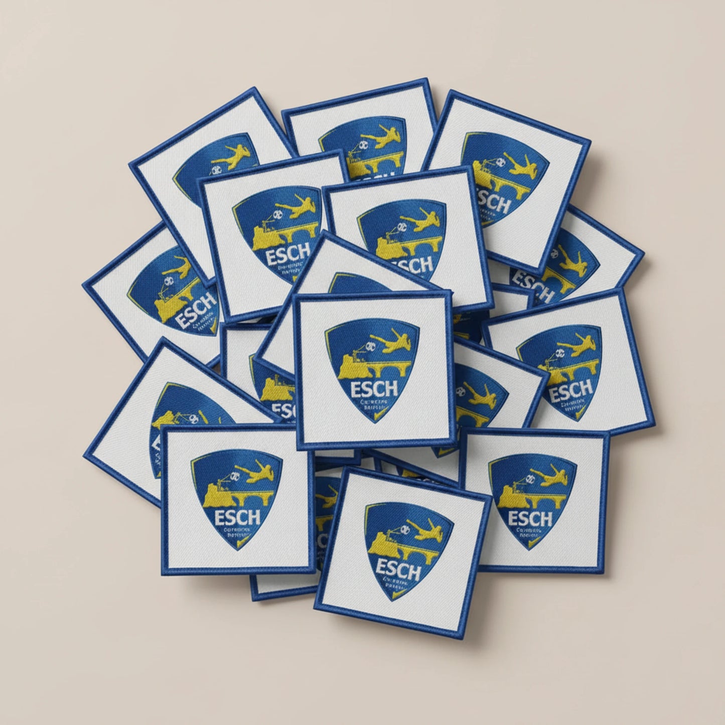 Dos velcro patch brodé PPATCH