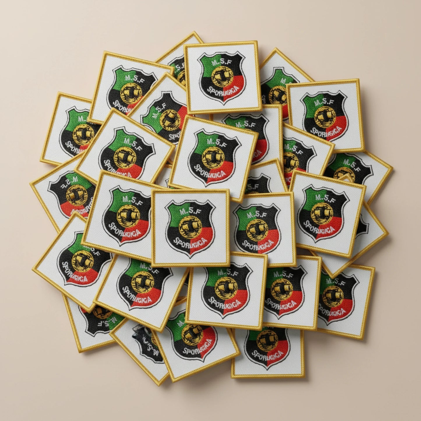 Dos velcro patch brodé PPATCH