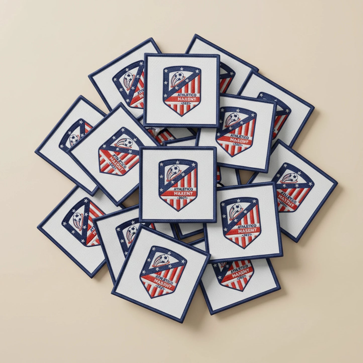 Dos velcro patch brodé PPATCH