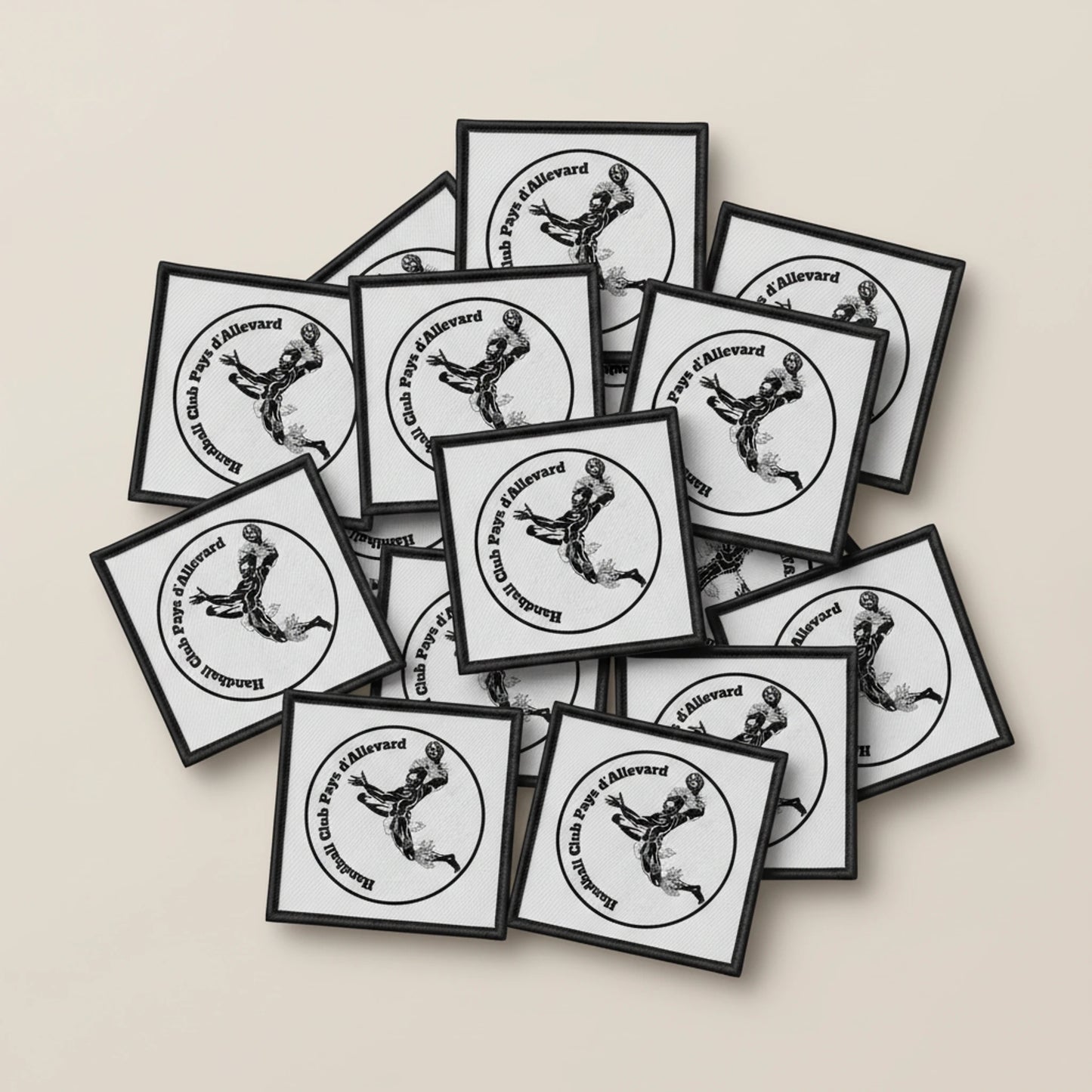 Handball Club Pays d'Allevard - Dos velcro