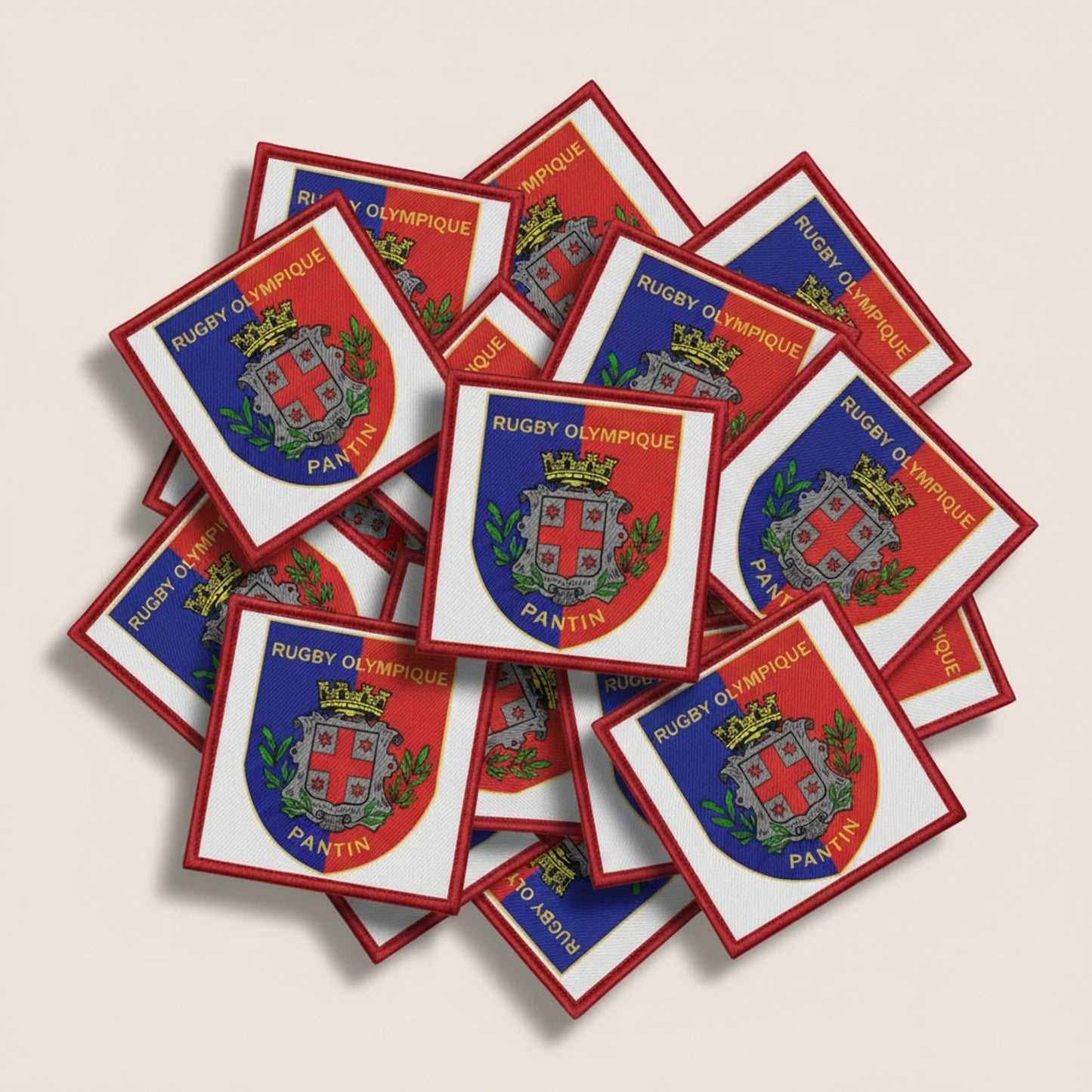 Dos velcro patch brodé PPATCH