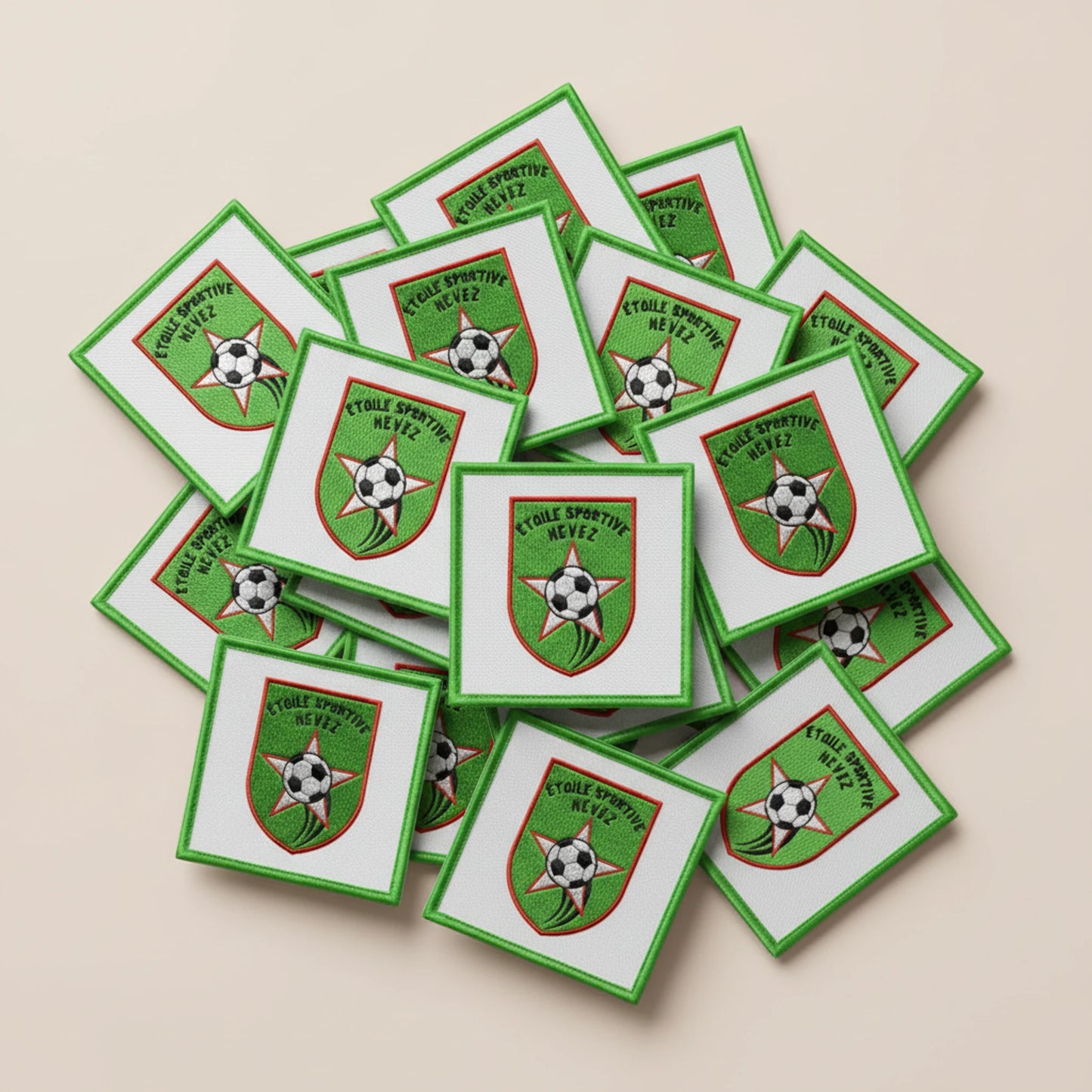 Dos velcro patch brodé PPATCH