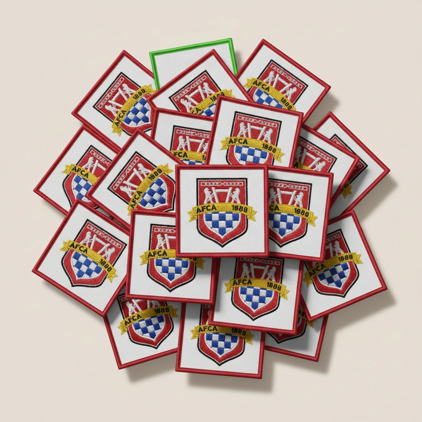 Dos velcro patch brodé PPATCH