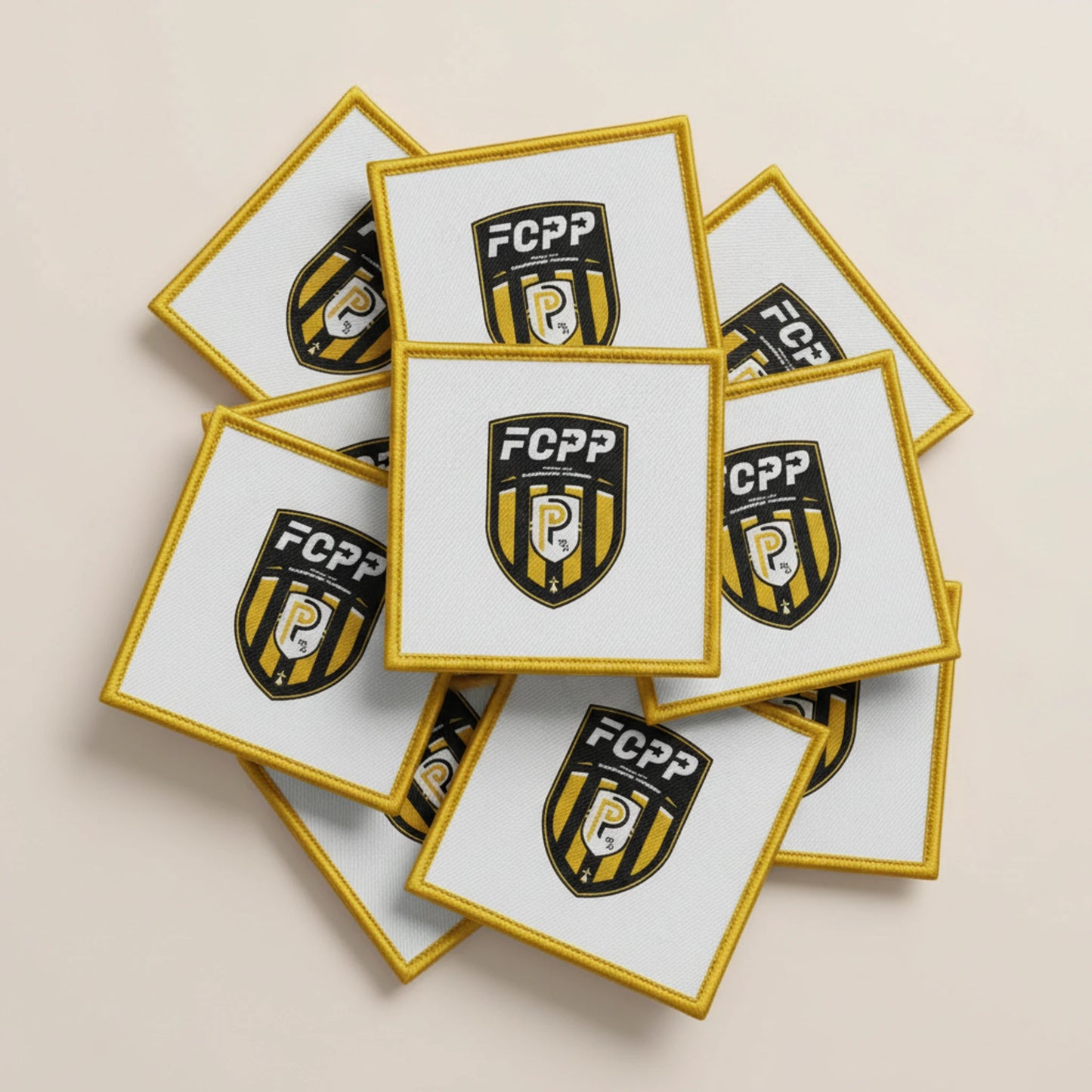 Dos velcro patch brodé PPATCH