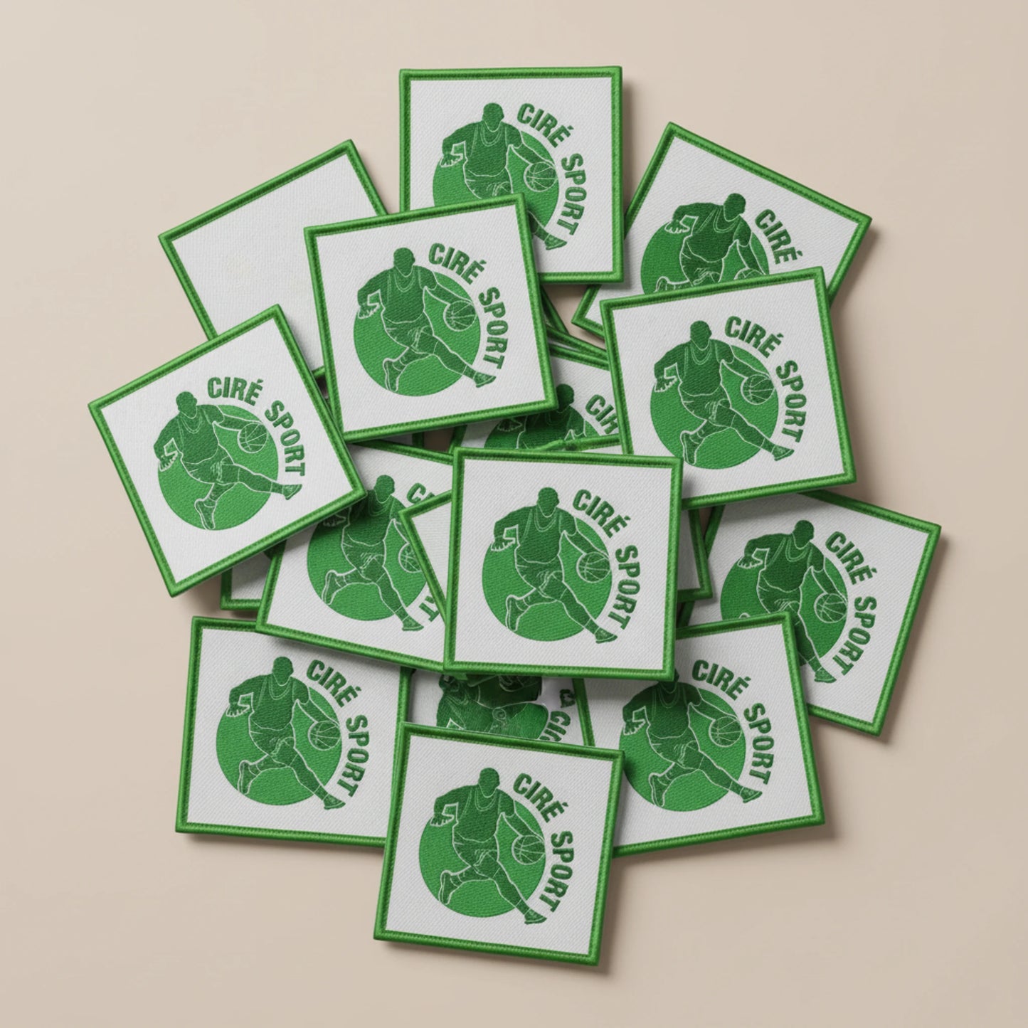 Dos velcro patch brodé PPATCH