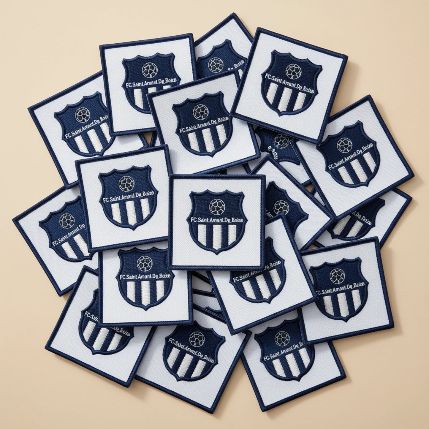 Dos velcro patch brodé PPATCH