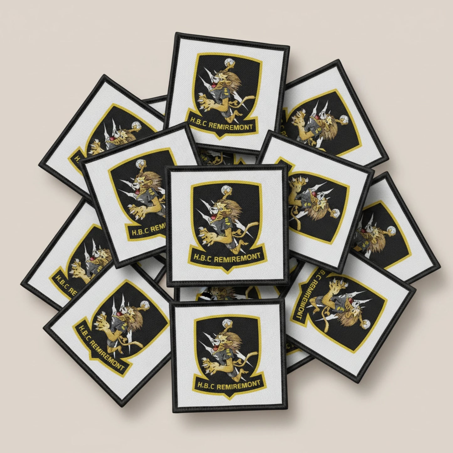 Dos velcro patch brodé PPATCH