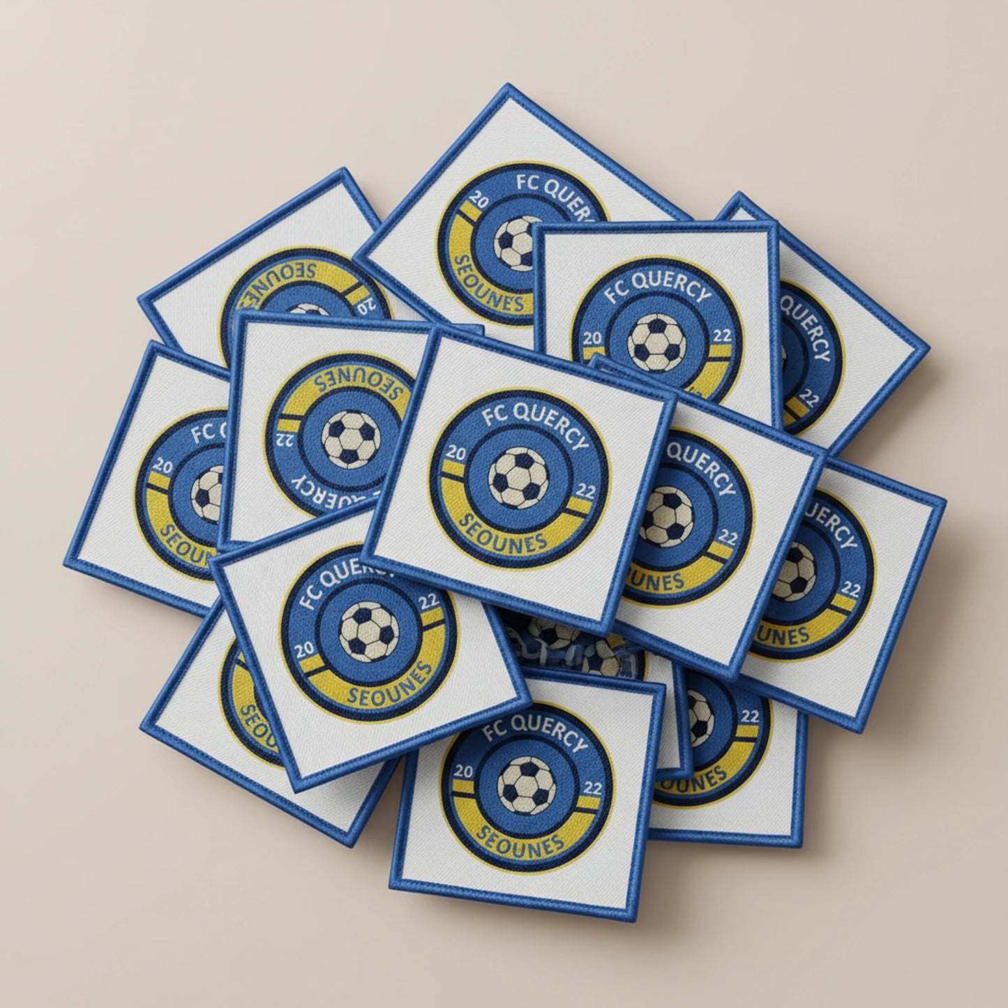 Dos velcro patch brodé PPATCH