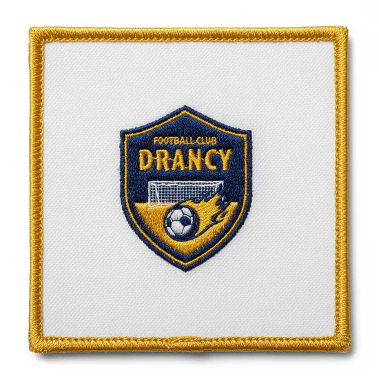 Patch Brodé DRANCY F.C. 6.5 cm | PPATCH - Patch brodé personnalisé