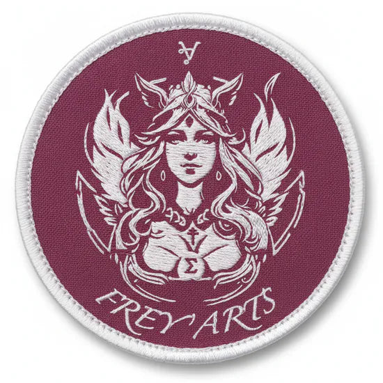 Patch Brodé Freyarts 6.5 cm | PPATCH - Patch brodé personnalisé