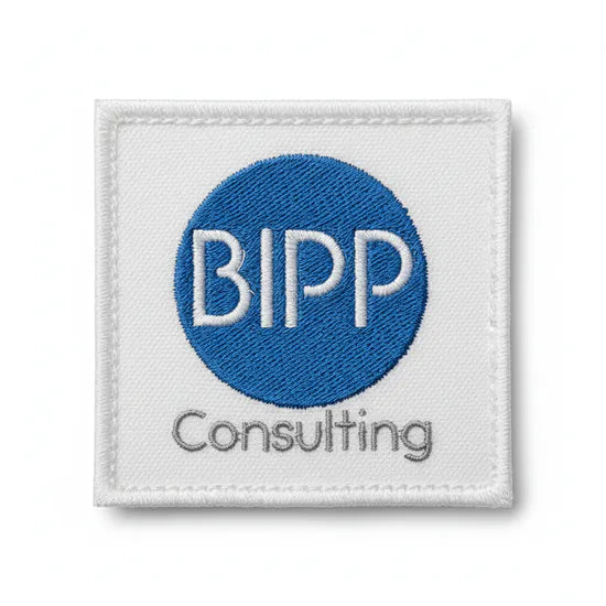 Patch Brodé BIPP Consulting | PPATCH - Patch brodé personnalisé