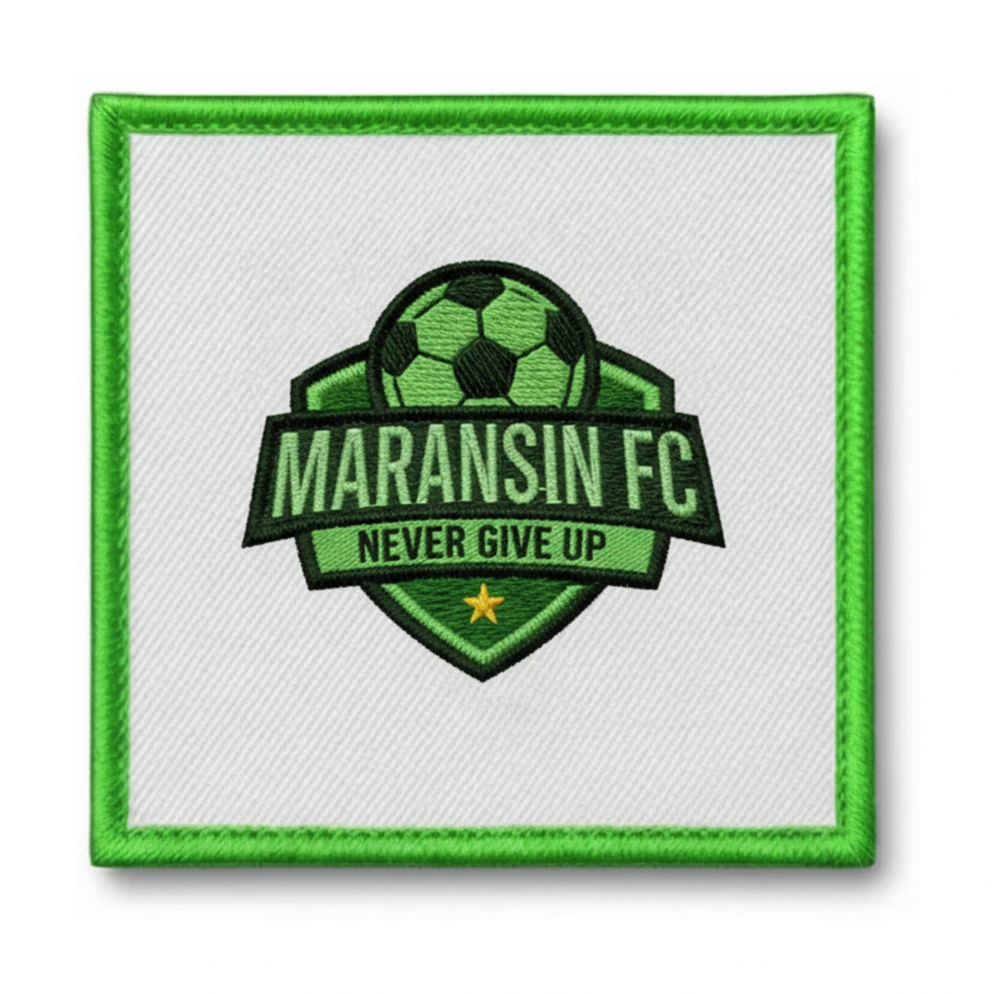 Patch brodé MARANSIN FOOTBALL CLUB Football logo